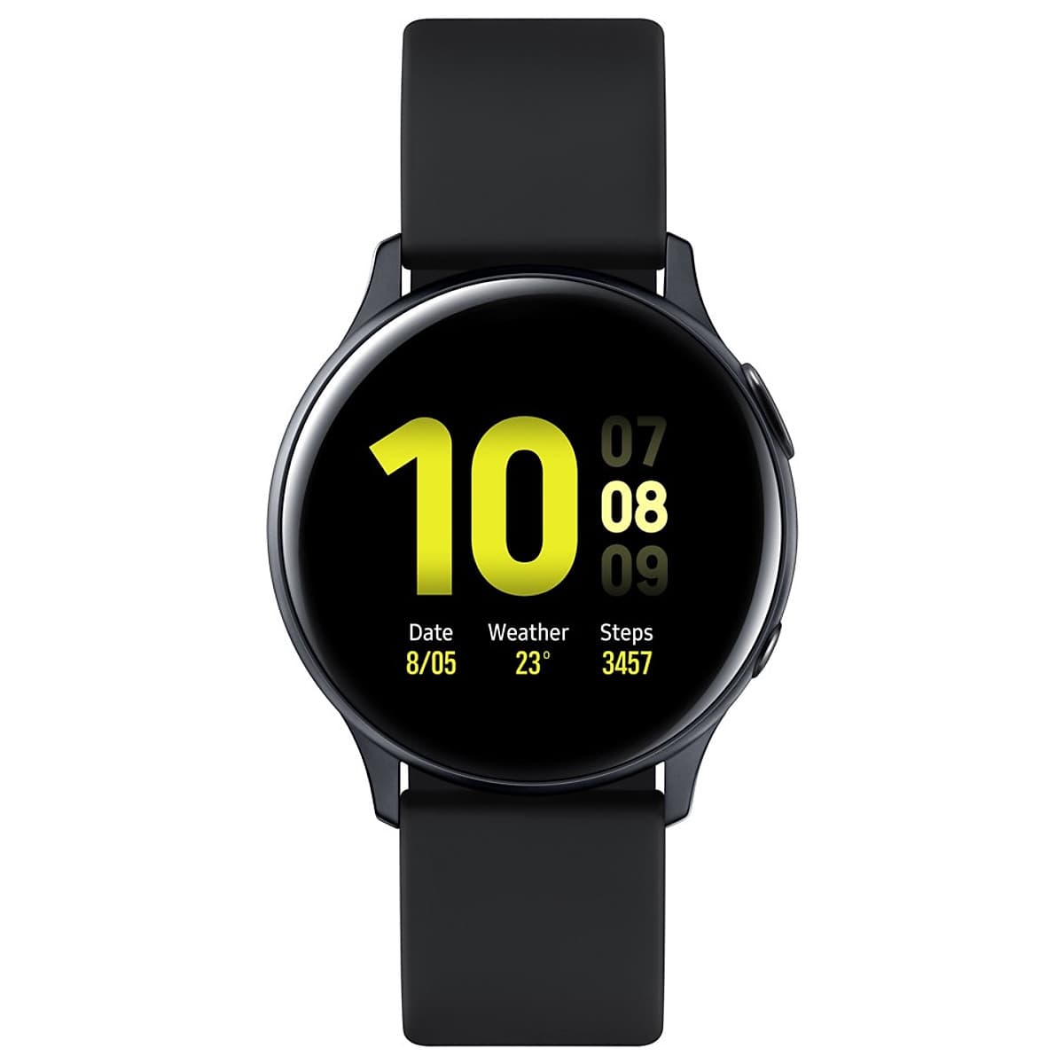 Đồng Hồ Thông Minh Samsung Galaxy Watch Active 2 SM-R820 (Bản Nhôm & Dây Cao Su) 44mm - Hàng Chính Hãng
