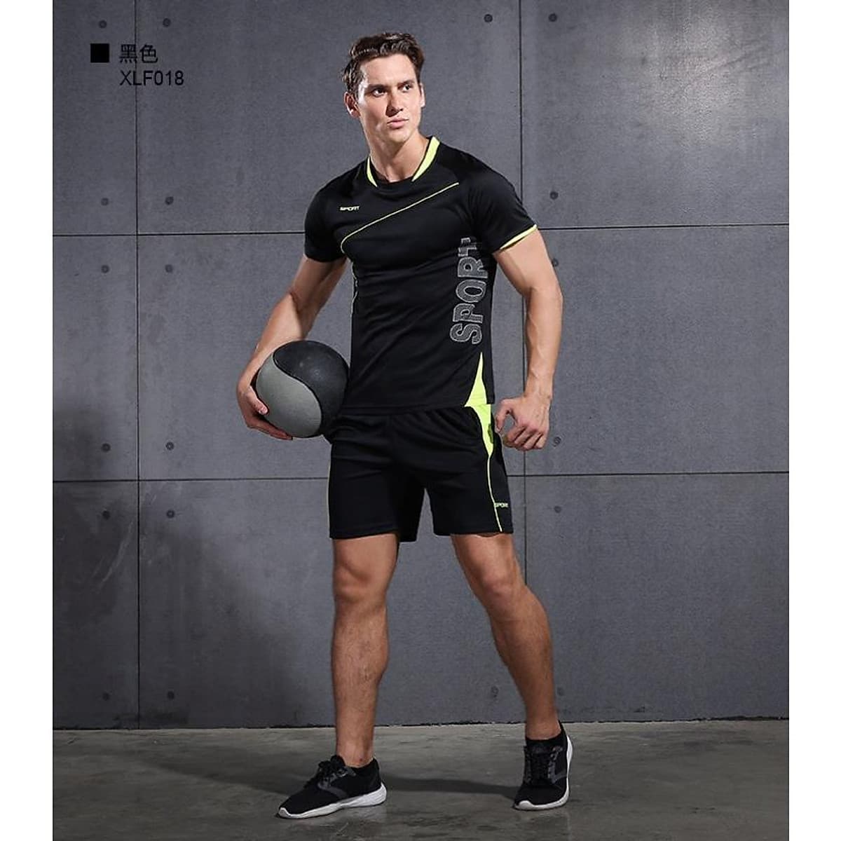 Áo thun thể thao nam tay ngắn Gymlink G064