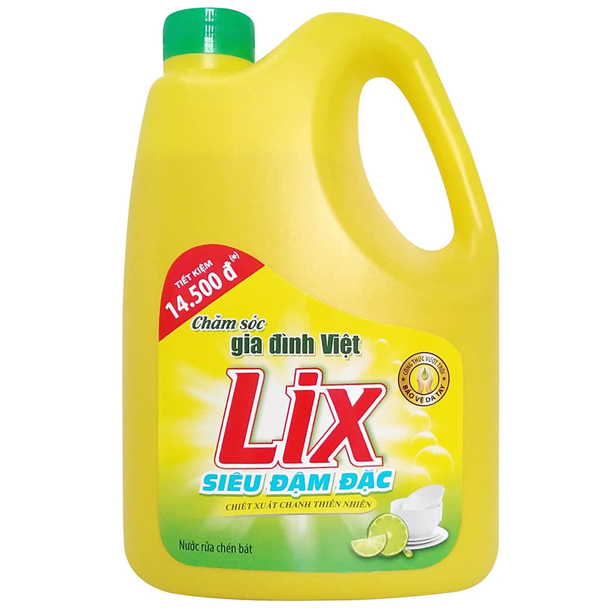 Nước Rửa Chén Lix Siêu Đậm Đặc Chiết Xuất Chanh
