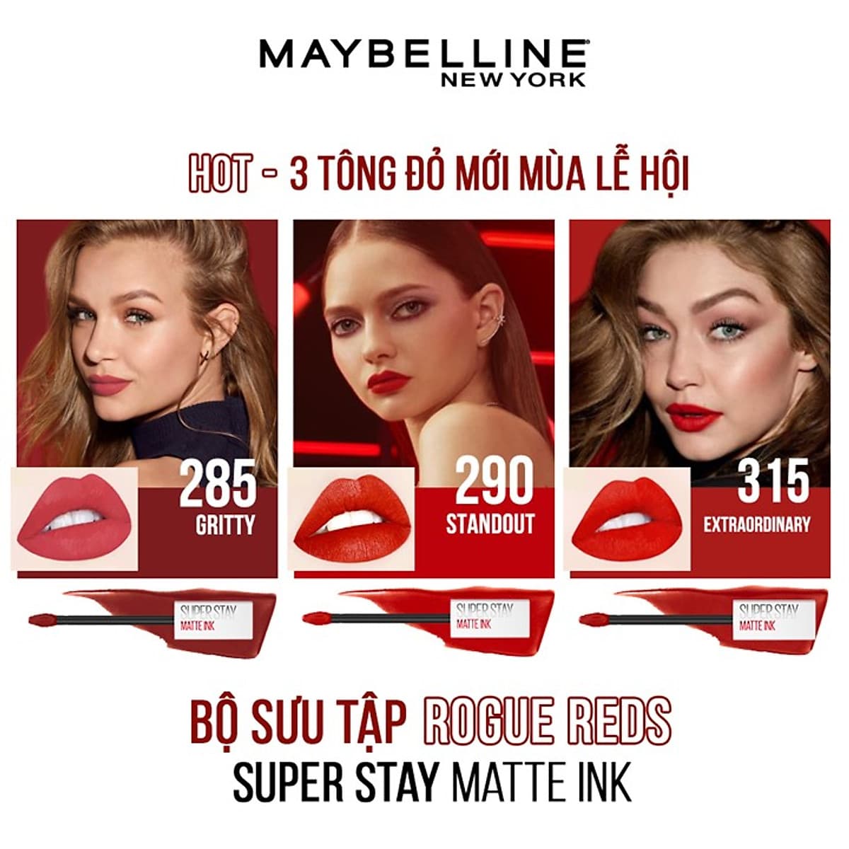 Son Kem Lì 16h Lâu Trôi Maybelline New York Super Stay Matte Ink 5ml 