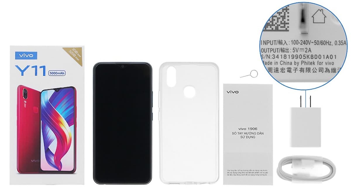 Điện thoại Vivo Y11- Hàng chính hãng