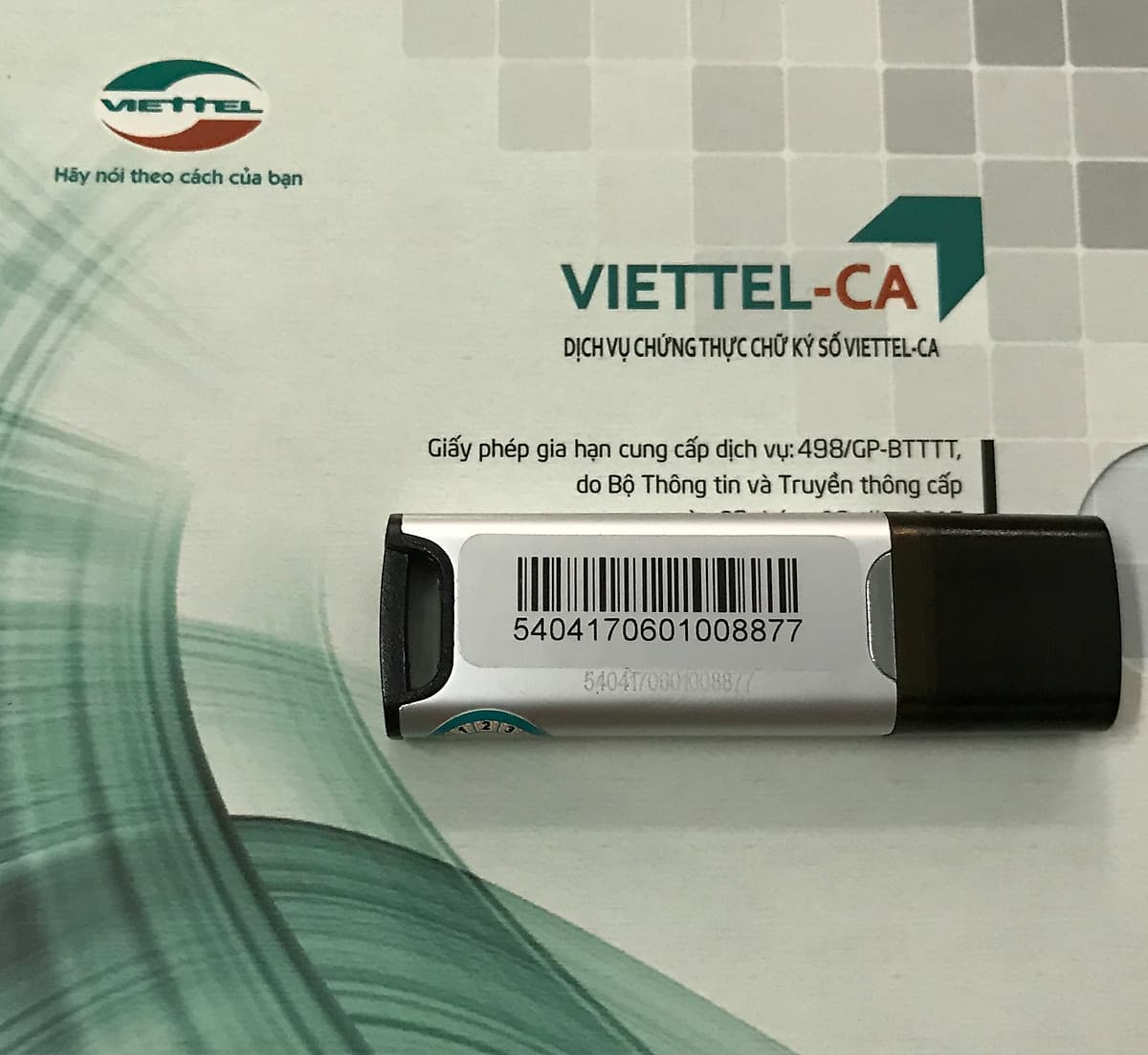 Gia hạn chữ ký số Viettel - Gói gia hạn 1 năm chữ ký số Viettel-Ca- HÀNG CHÍNH HÃNG 100%