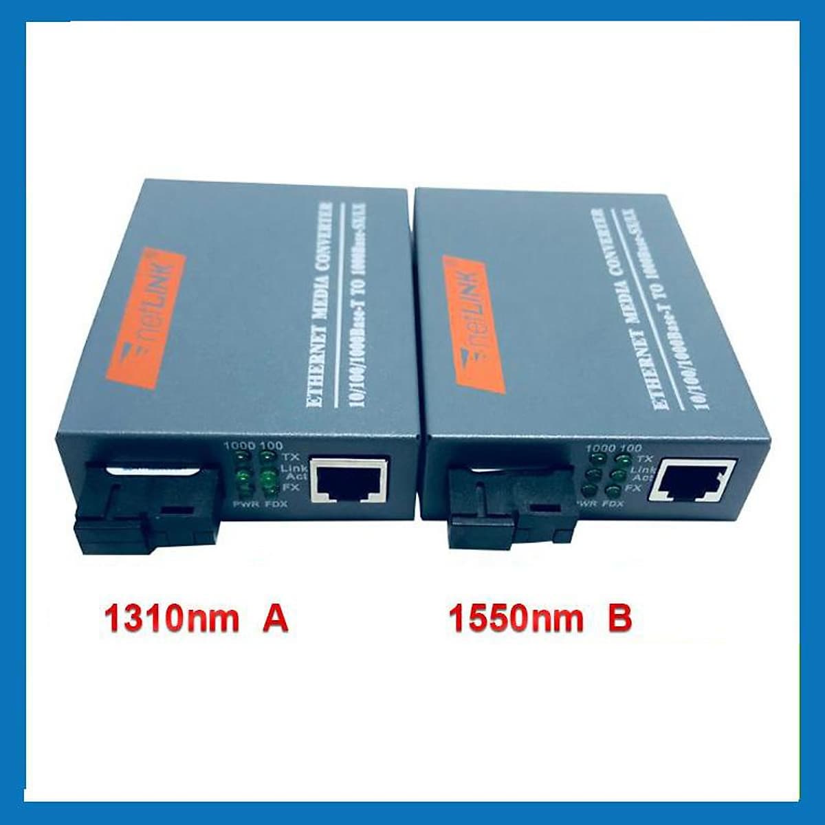 Thiết Bị Chuyển Đổi Quang Điện HTB-GS-03A 1Gbps 1 Sợi 1 Cổng LAN