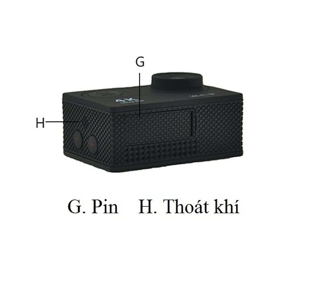 Camera hành động Sport cam chống rung Wifi ULTRA HD Camera hành trình có remote PF16 