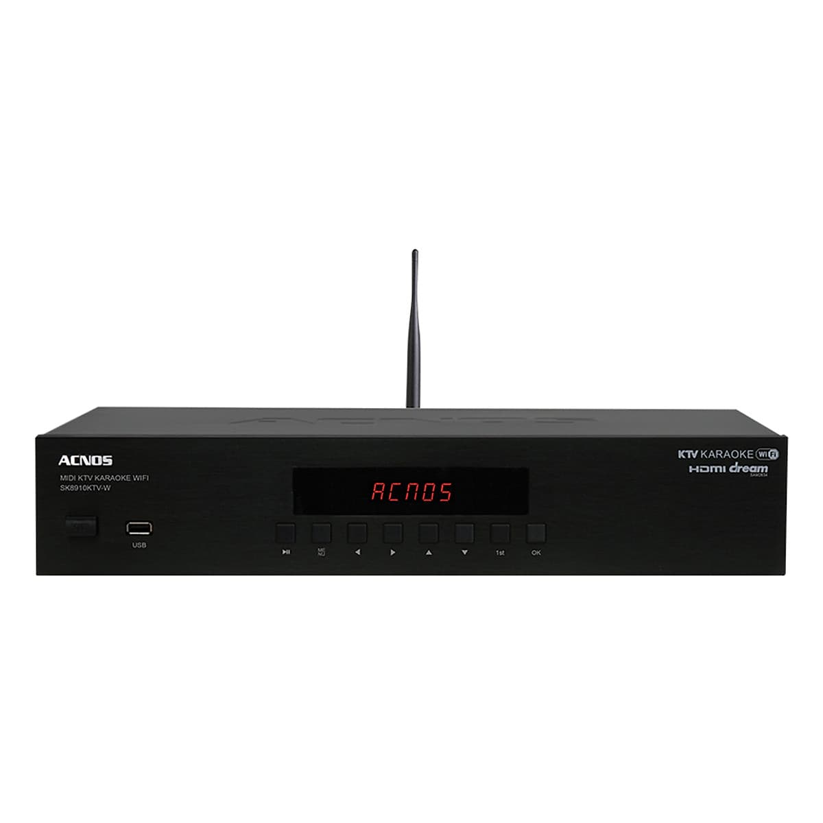 Đầu Karaoke Wifi Acnos HDD 2TB Trên 30.000.000 Bài - SK8910KTV-W (Đen) - Hàng Chính Hãng