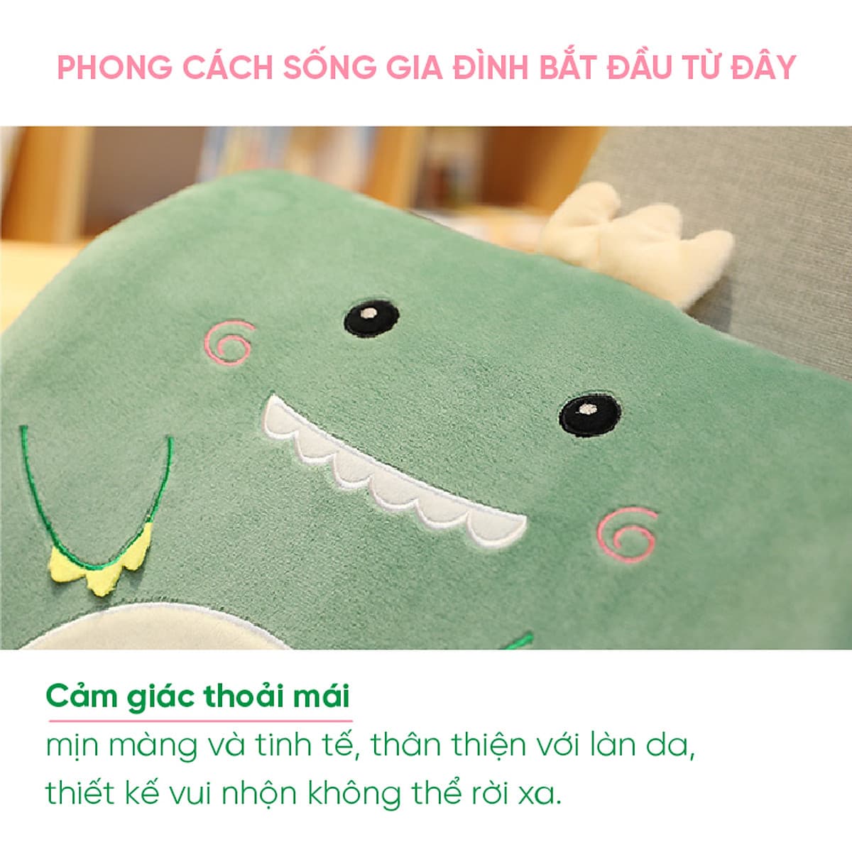 Gối tựa lưng ghế văn phòng hình thú giúp không đau lưng. Gối lót lưng vô cùng mềm mại và thoải mái