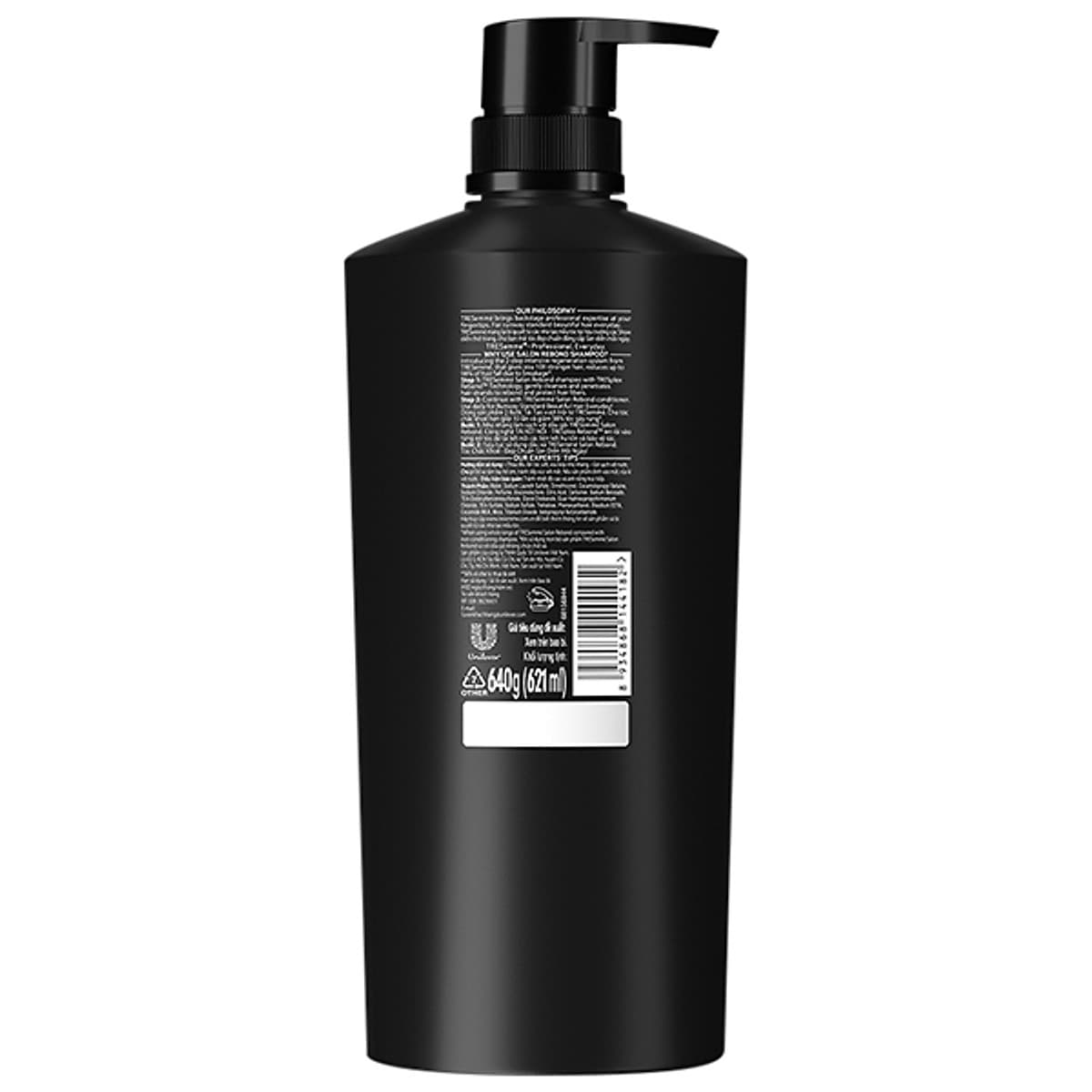 Combo Dầu Gội 640gr Và Dầu Xả 340gr TRESemmé Salon Rebond Công Nghệ Tái Kết Nối Ngăn Ngừa Gãy Rụng