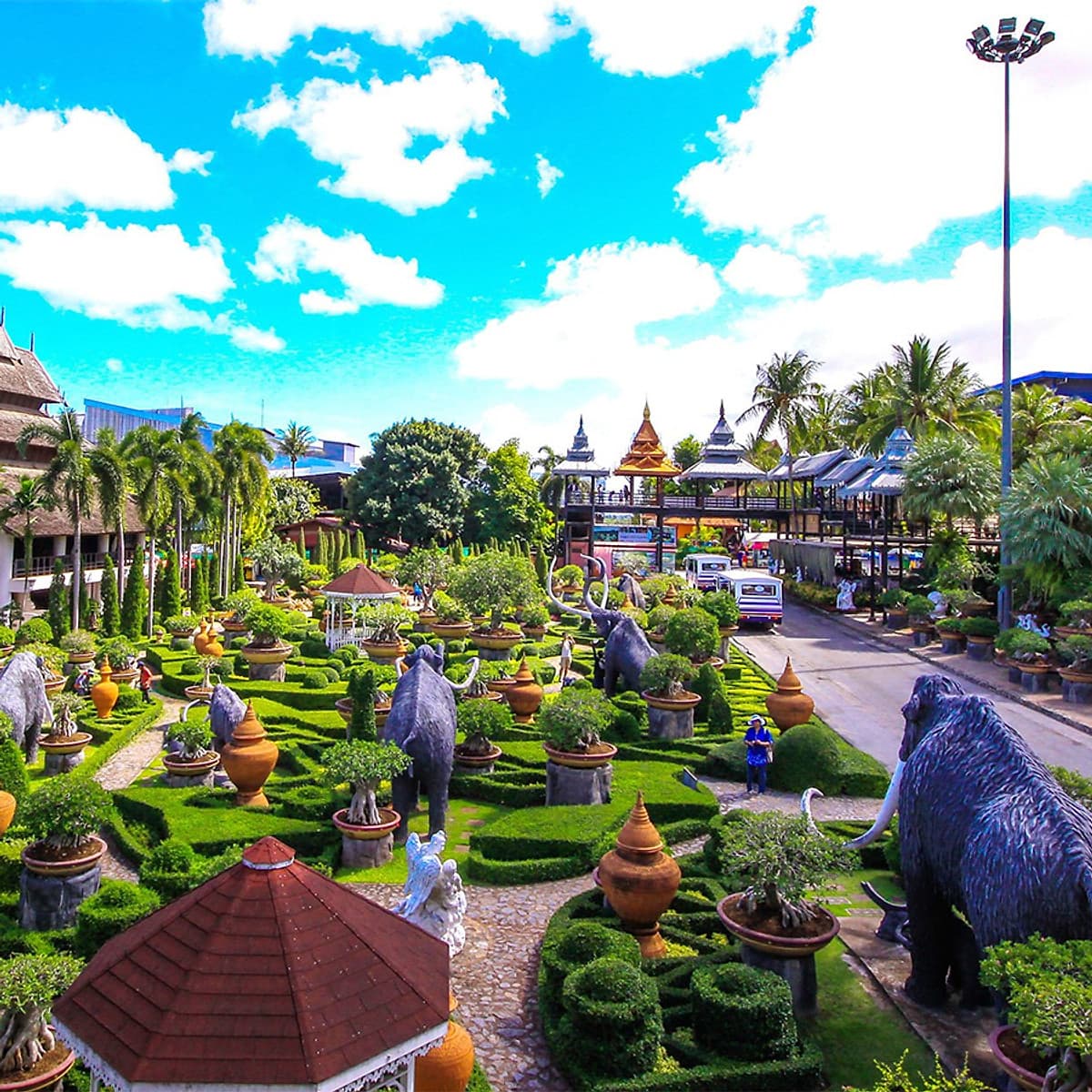 Vé Cổng Tham Quan Vườn Nhiệt Đới Nong Nooch Ở Pattaya, Thái Lan