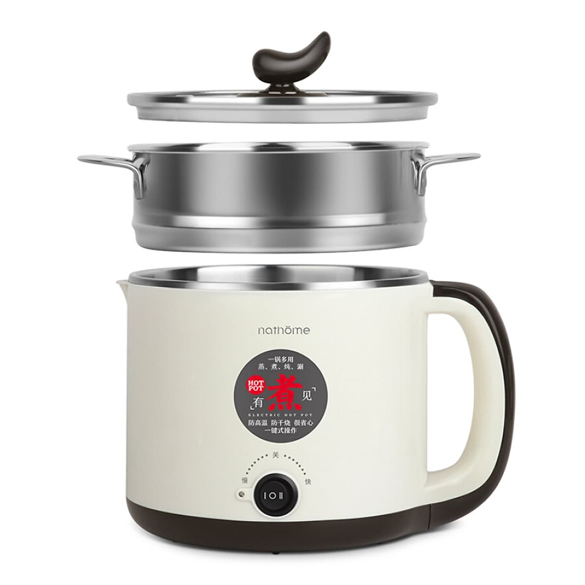 Nồi Cơm Điện Inox Đa Năng Nordic NDZ156