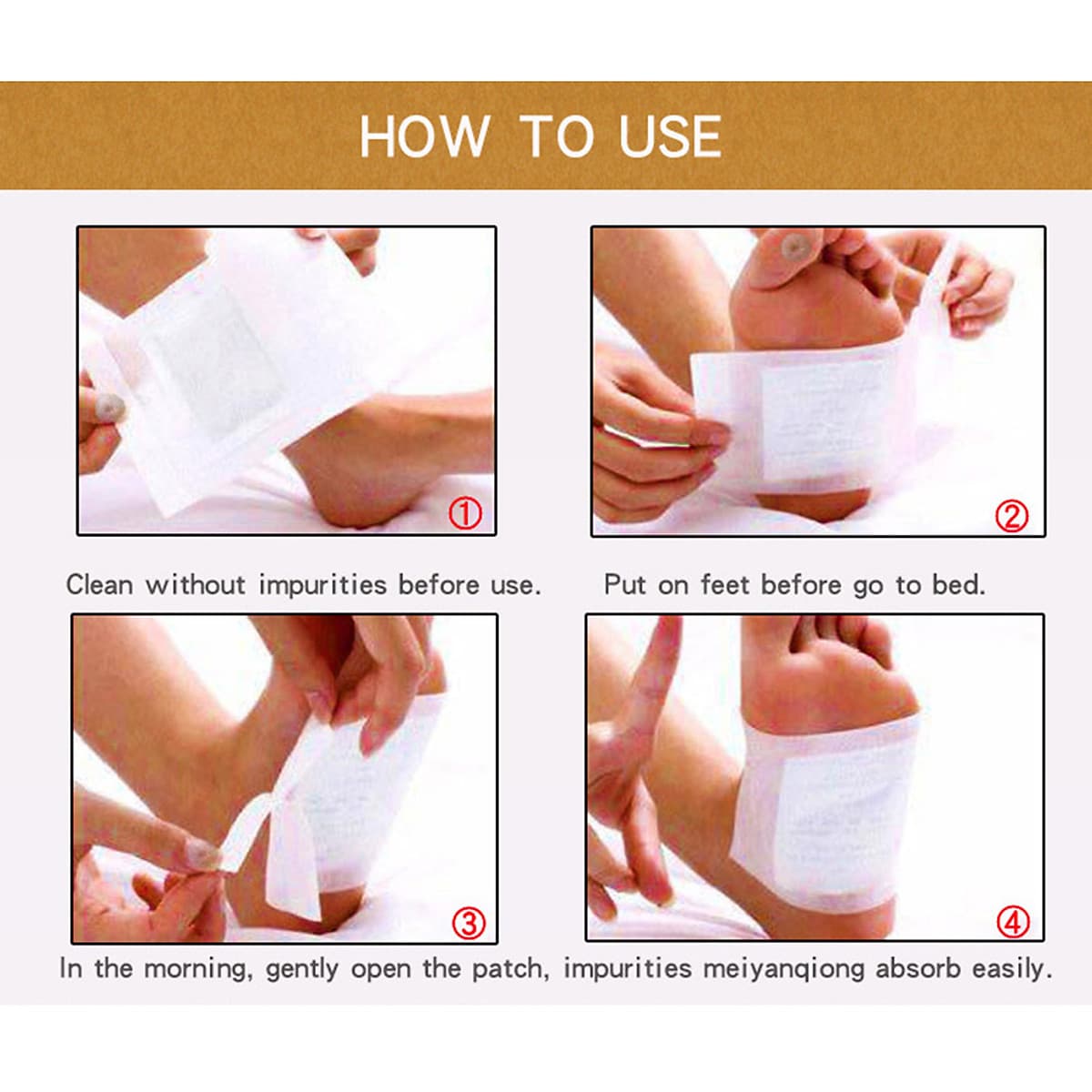 Miếng Dán Thải Độc Bàn Chân Hoa Oải Hương Meiyanqiong