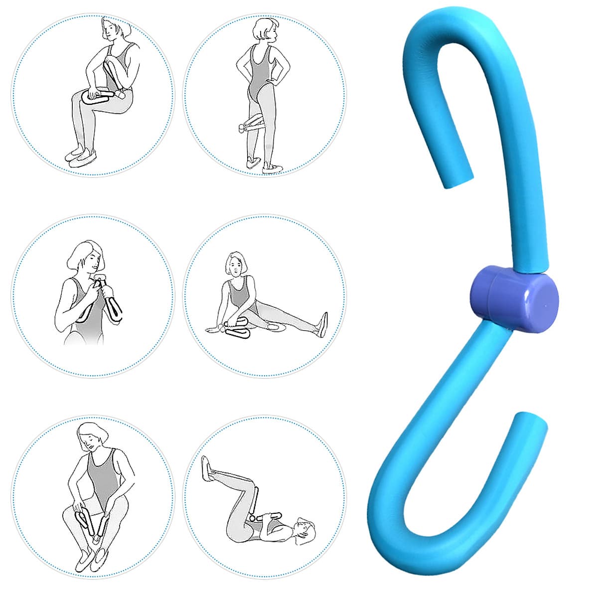 Dụng Cụ Tập Luyện Bụng Đùi Cánh Tay Săn Chắc Gọn Gàng Hiệu Quả 