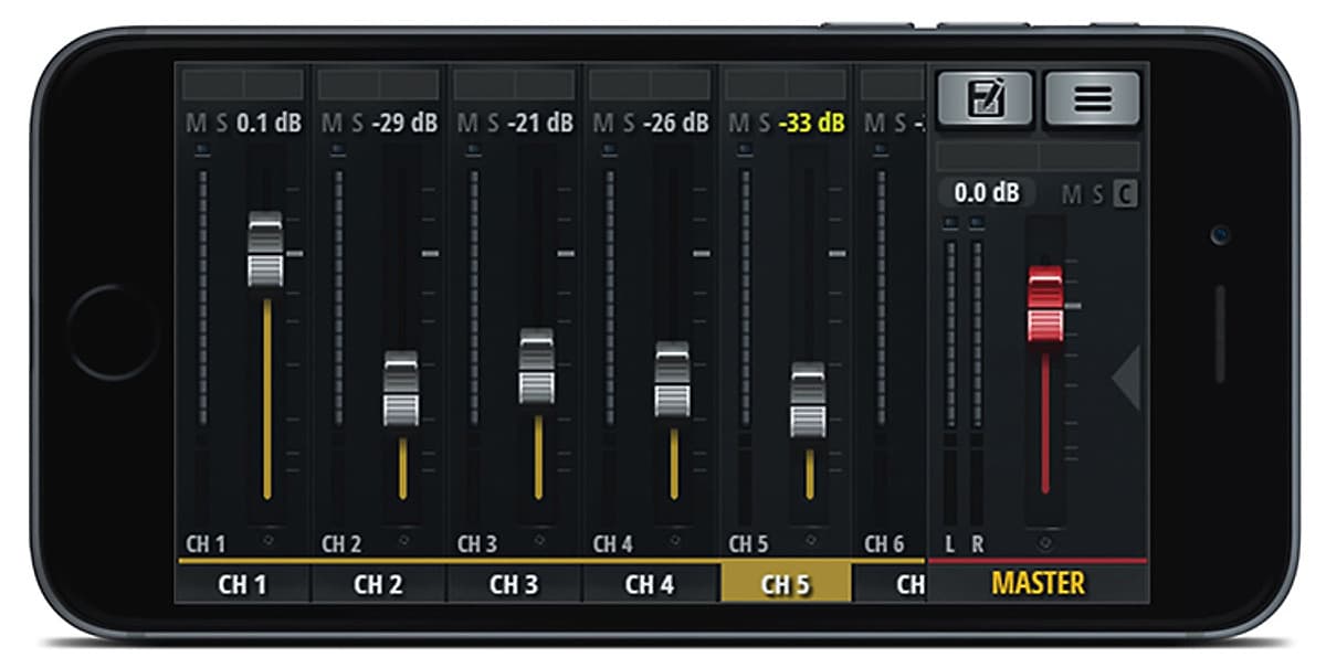 Bộ Trộn Âm Thanh Soundcraft UI16 Digital - Hàng Chính Hãng