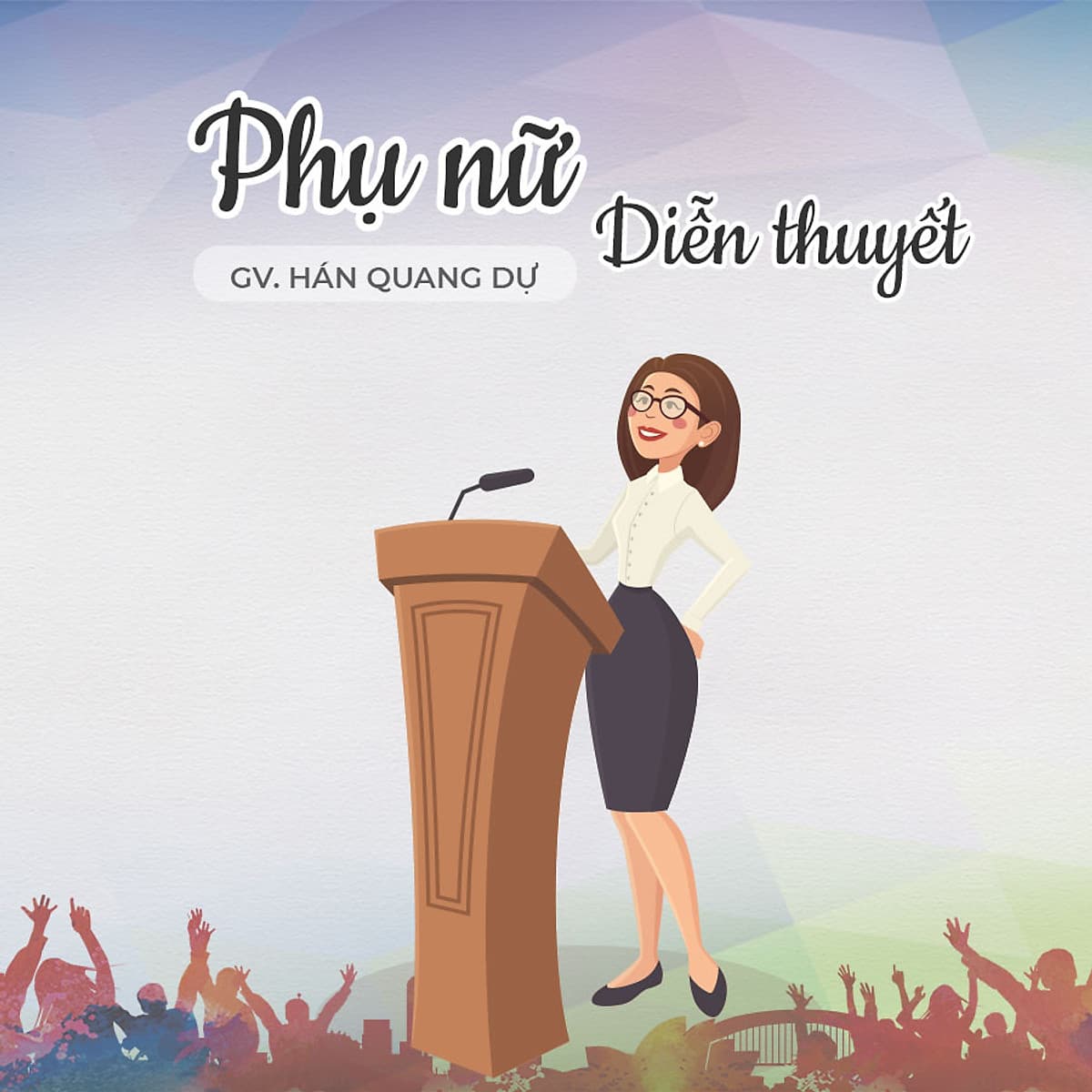 Phụ nữ diễn thuyết trên internet