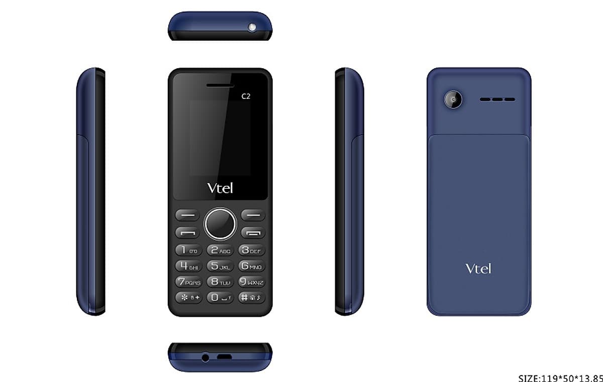 Điện thoại di động GSM Vtel C2 - Hàng chính hãng