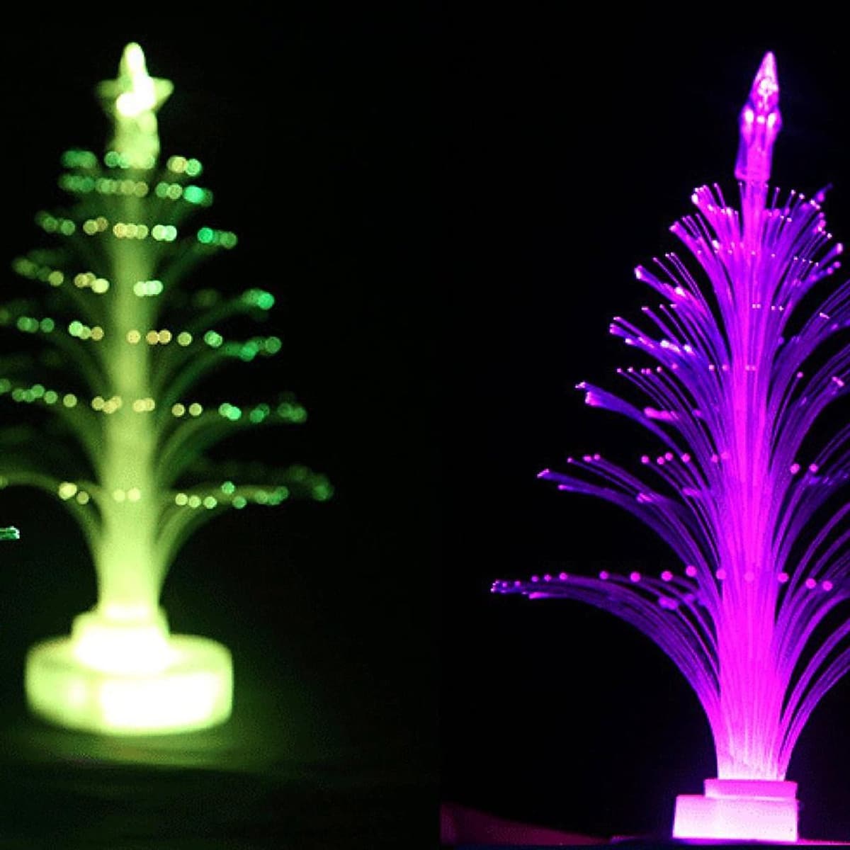 Cây Thông Đèn LED Sợi Quang