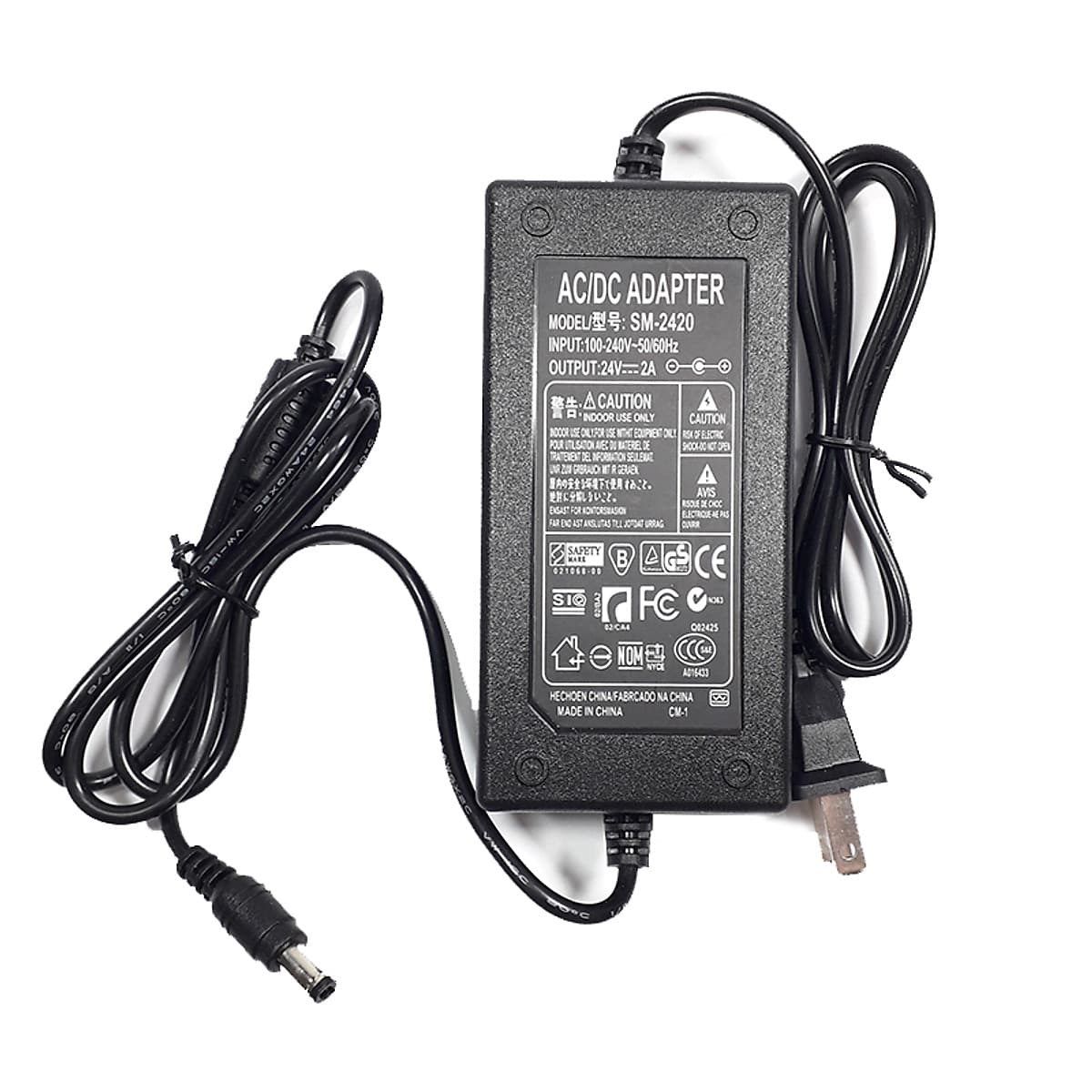 Nguồn Adapter 24V-2A 5.5 x 2.1 mm 