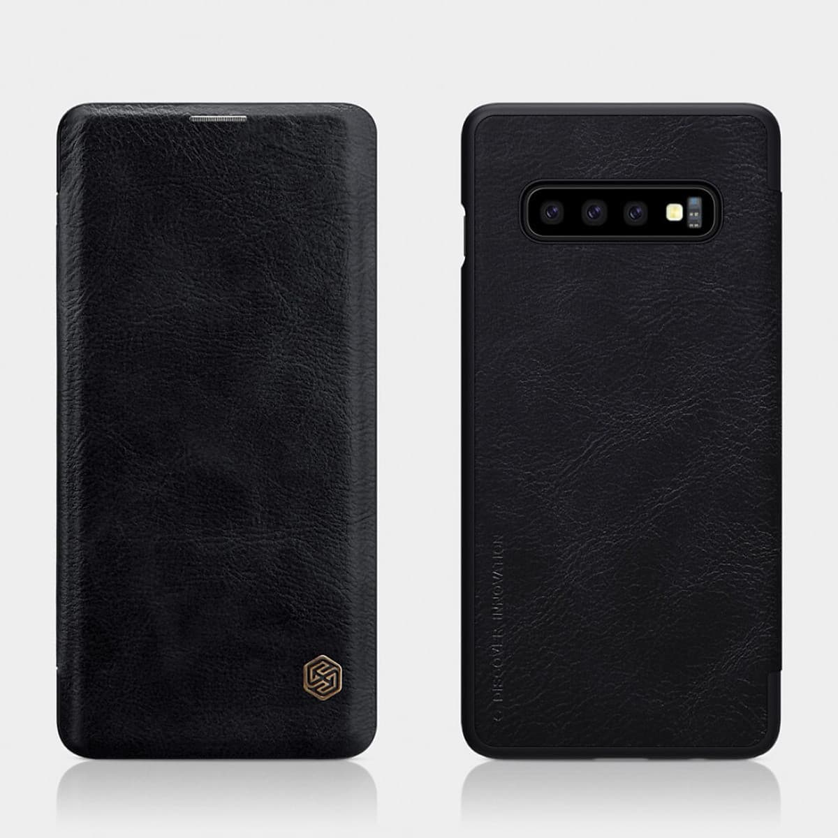 Bao da cho Samsung Galaxy S10, S10 plus, S10e- chính hãng nillkin Qin