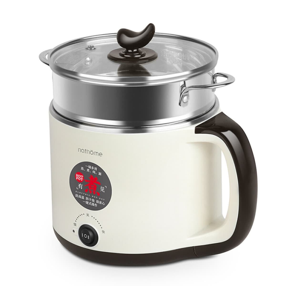Nồi Cơm Điện Inox Đa Năng Nordic NDZ156