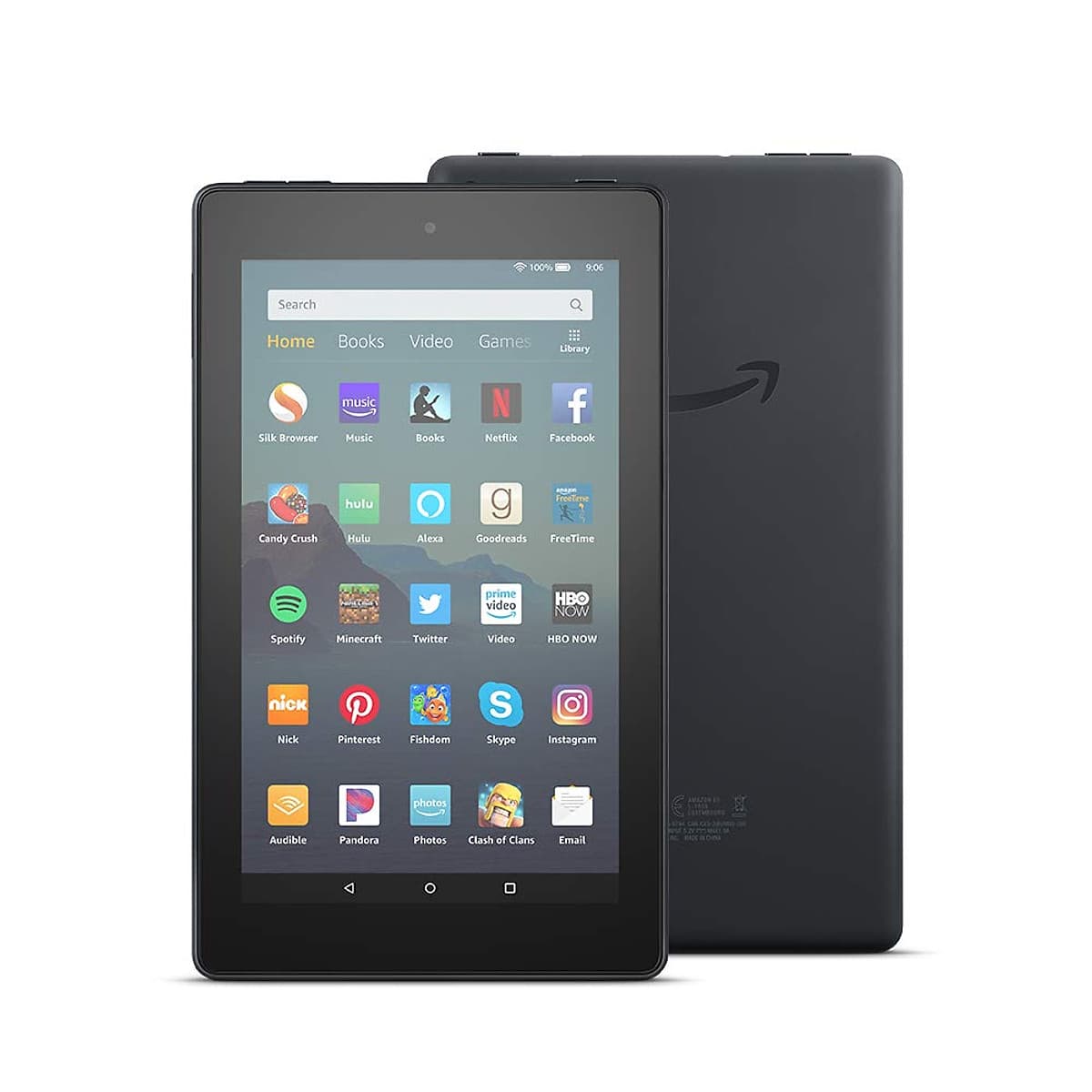 Máy Tính Bảng Kindle Fire 7 (9th) 16GB ( 2019)  Black- Hàng nhập Khẩu