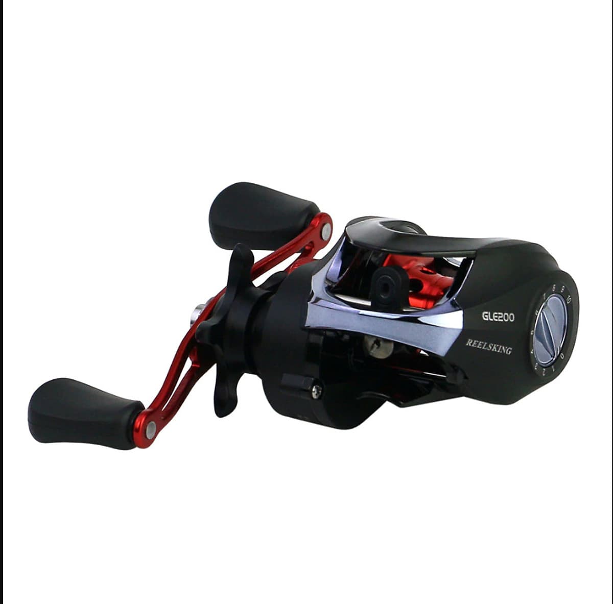 Cần câu cá lure 2m4  - Kèm máy ngang kim loại cao cấp - Tặng kèm 1 ngọn cần + 1 hộp cước BCL04 " Máy giao màu ngẫu nhiên - Cam - Xanh " 