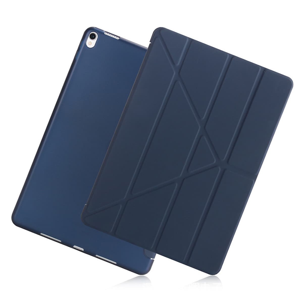 Bao Da Cover Cho Apple Ipad Air / Air 2 / Pro 9.7 / New 2017 / New 2018 Hỗ Trợ Smart Cover Gấp Chéo