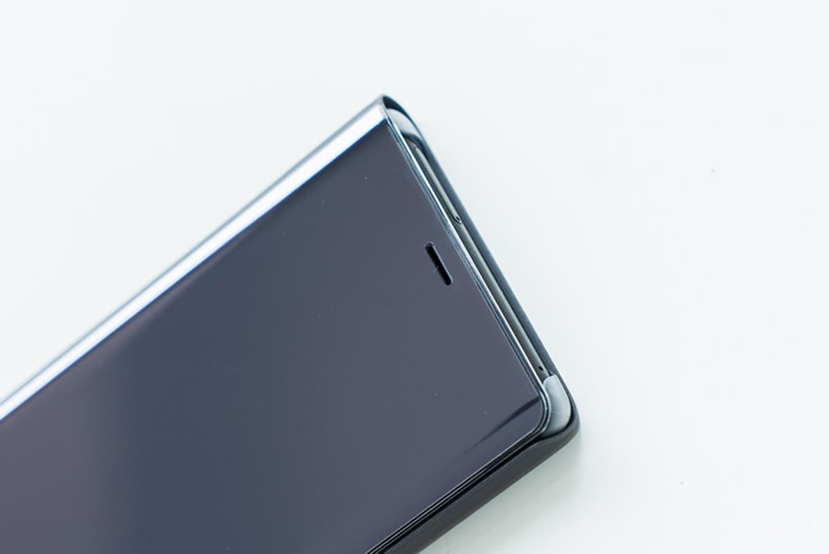 Bao da tráng gương cho Samsung Galaxy Note 8 nắp gập 2 mặt 