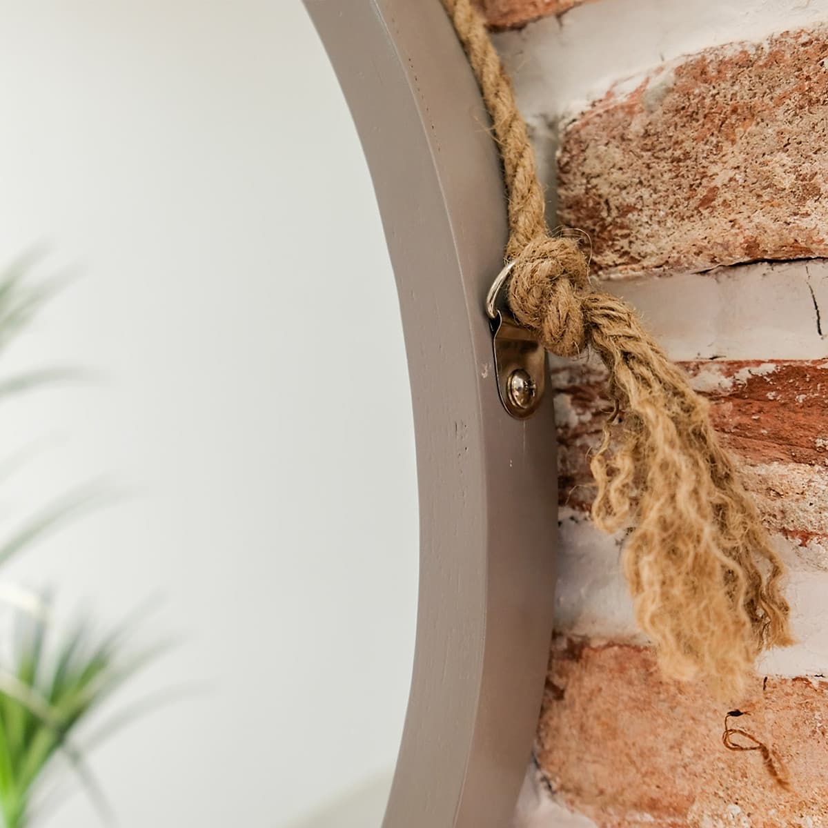 Gương Tròn Soi Trang Điểm Treo Tường Khung Gỗ Hàn Quốc Mia Mirror Nội Thất Kiểu Hàn BEYOURs
