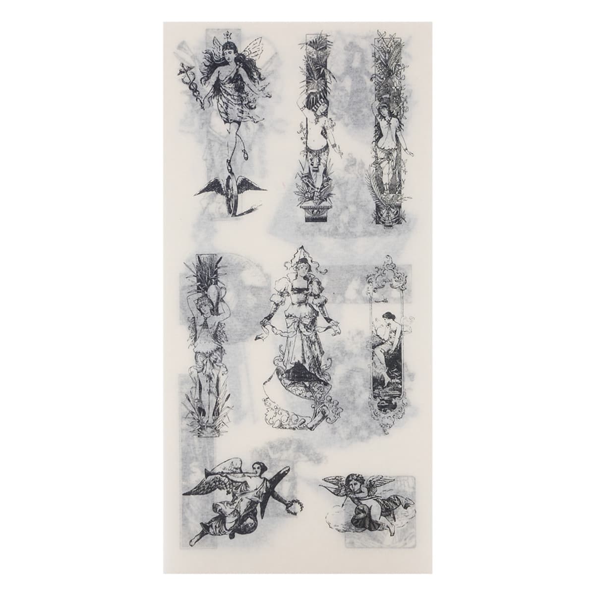 Bộ 6 Tấm Sticker Dán Trang Trí