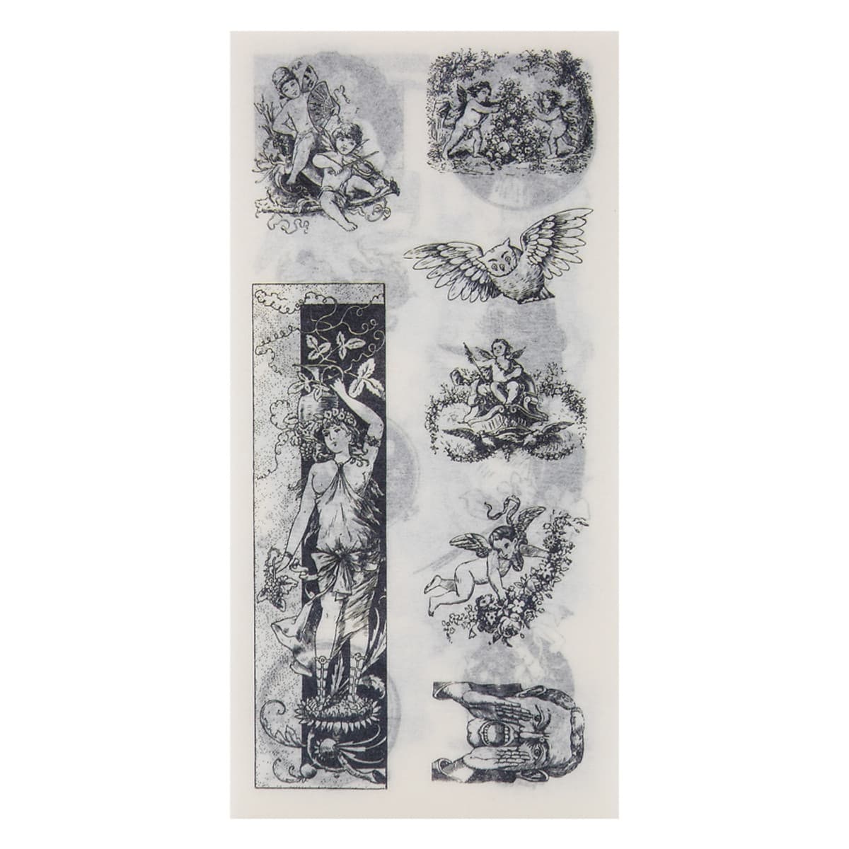 Bộ 6 Tấm Sticker Dán Trang Trí