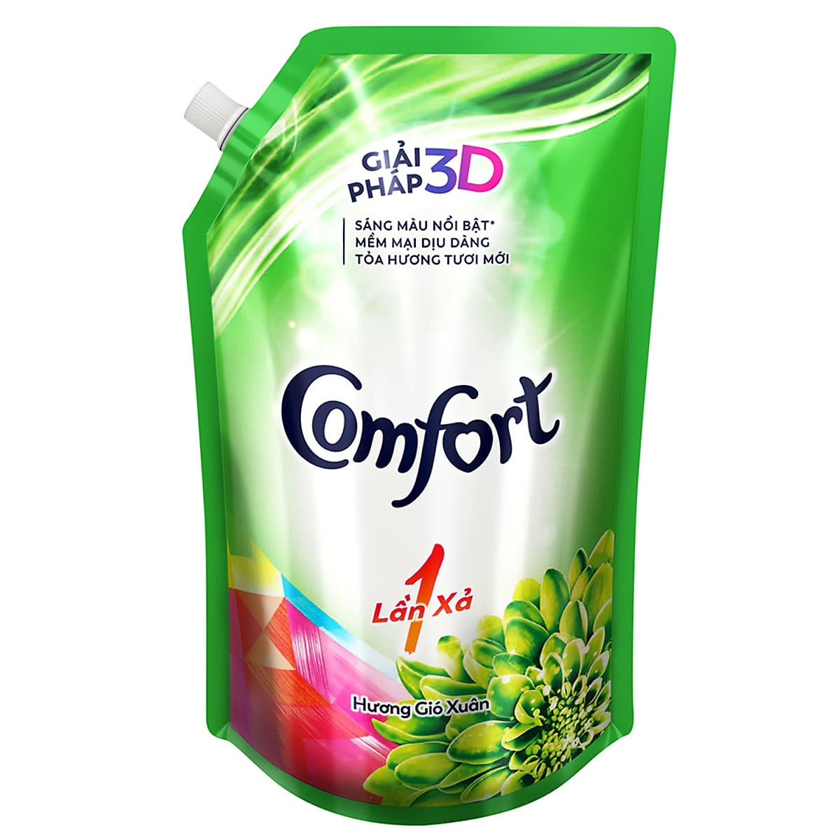 Nước Xả Vải Comfort 1 Lần Xả Hương Gió Xuân Túi 1.6L - 67349992