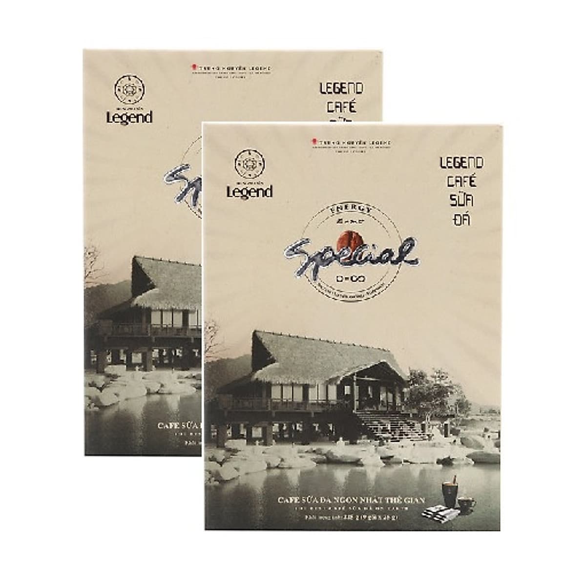 Combo 2 hộp cafe hòa tan sữa đá Legend Trung Nguyên ( 9 gói x 25g / hộp )