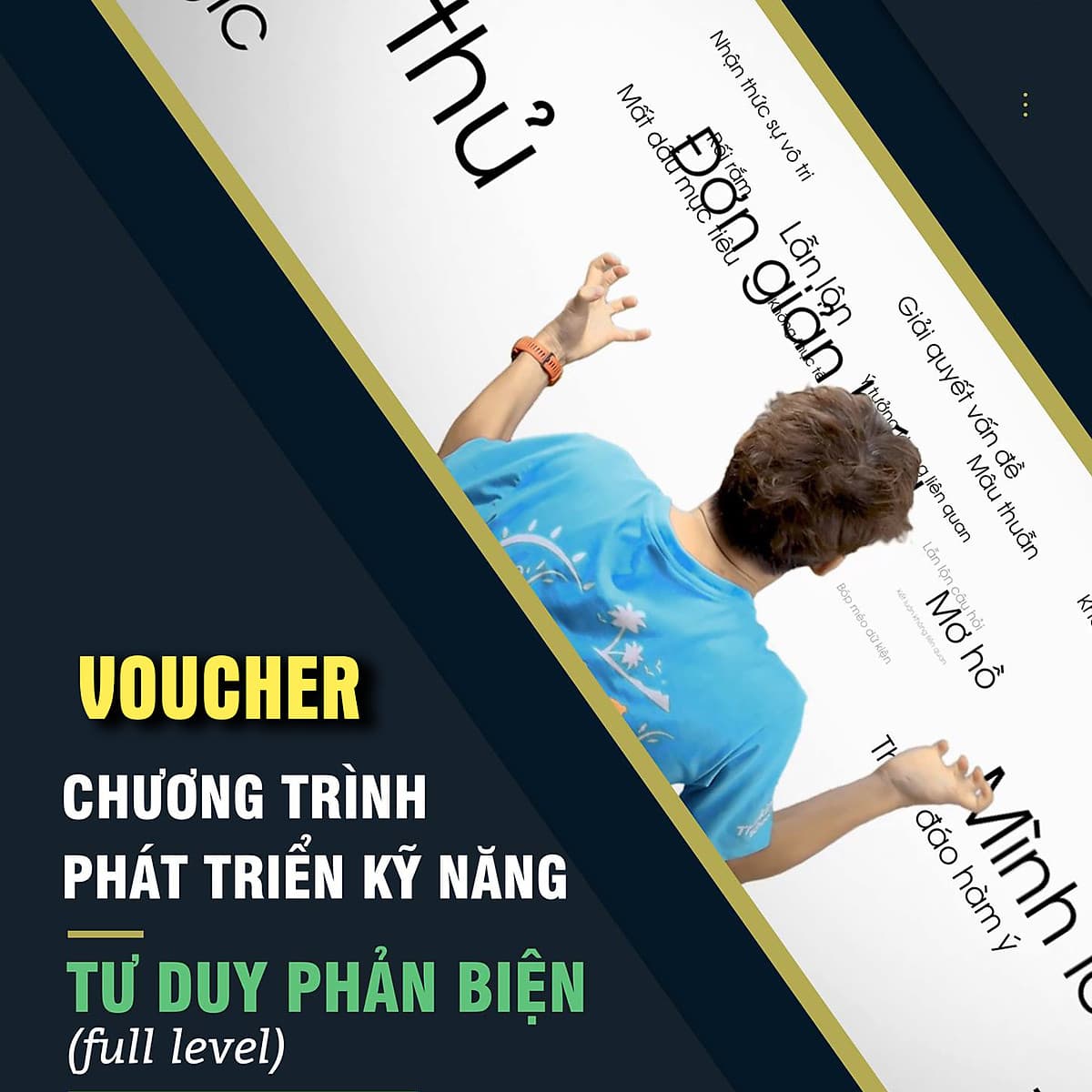 Voucher Combo khóa học Online Tư Duy Phản Biện & Tranh luận - Thinking School