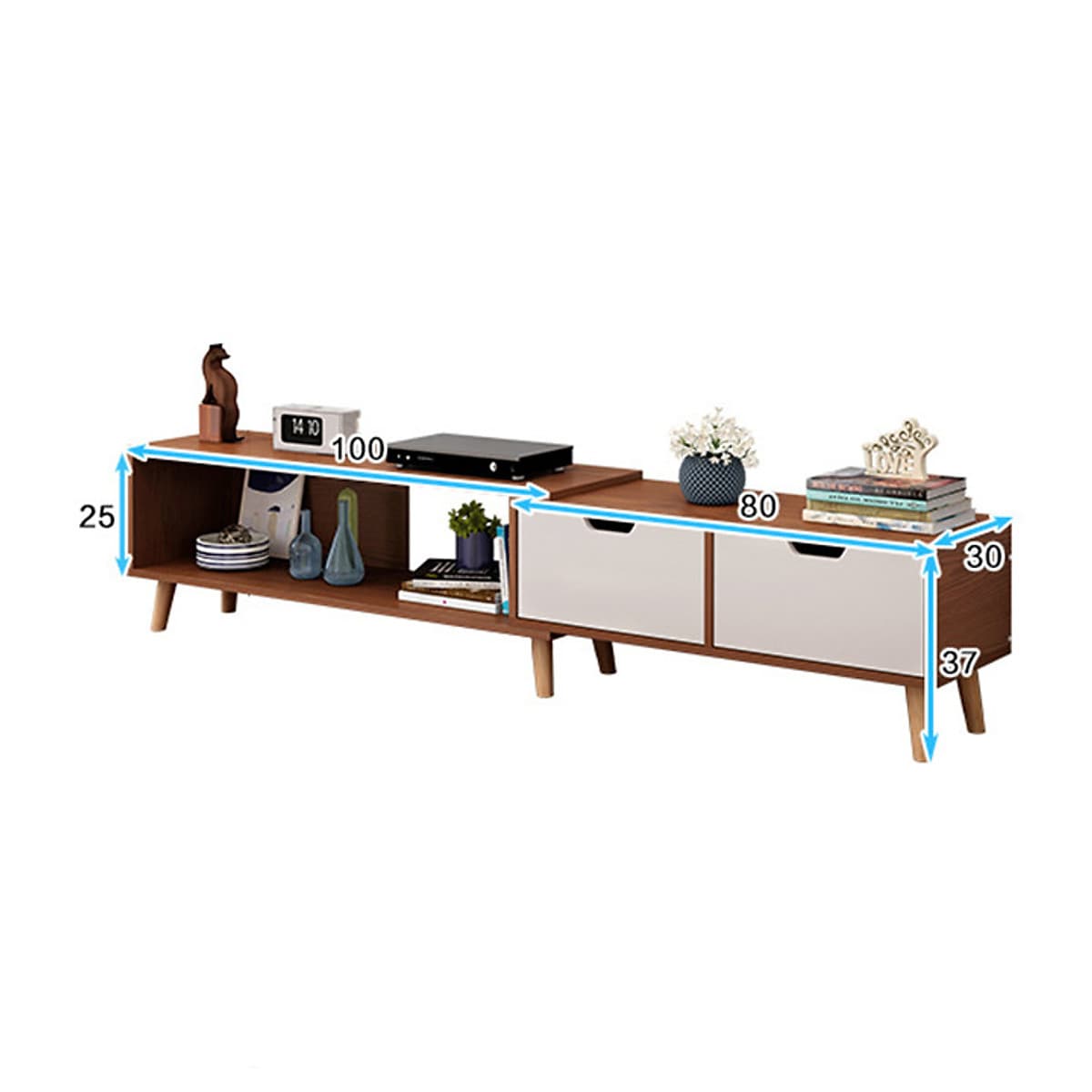 Kệ để tivi dài 178cm, kệ tivi KTV006