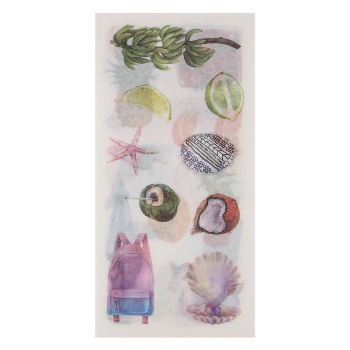Bộ 6 Tấm Sticker Dán Trang Trí