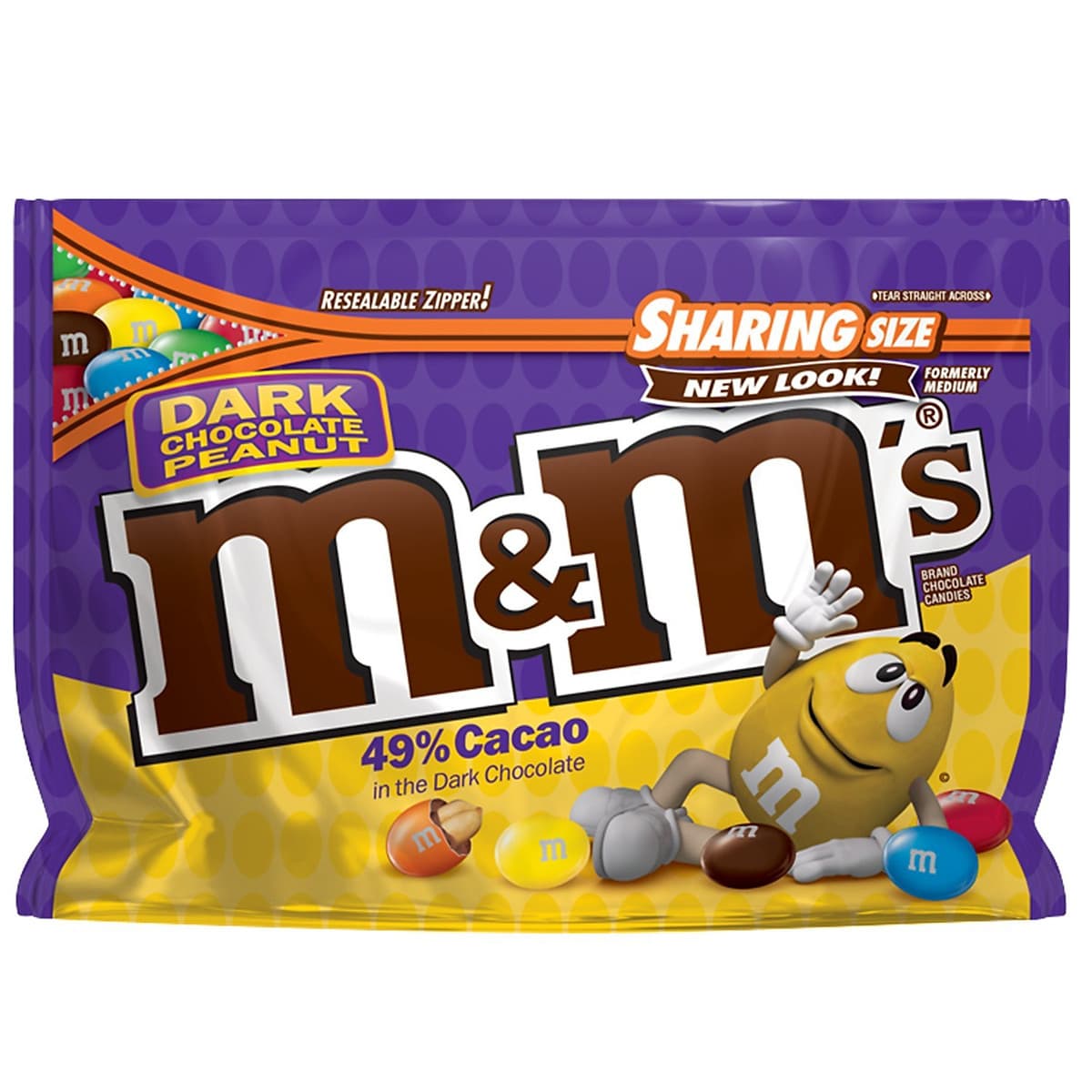 Socola kẹo M&M's mm túi 300g Sharing size hàng Mỹ
