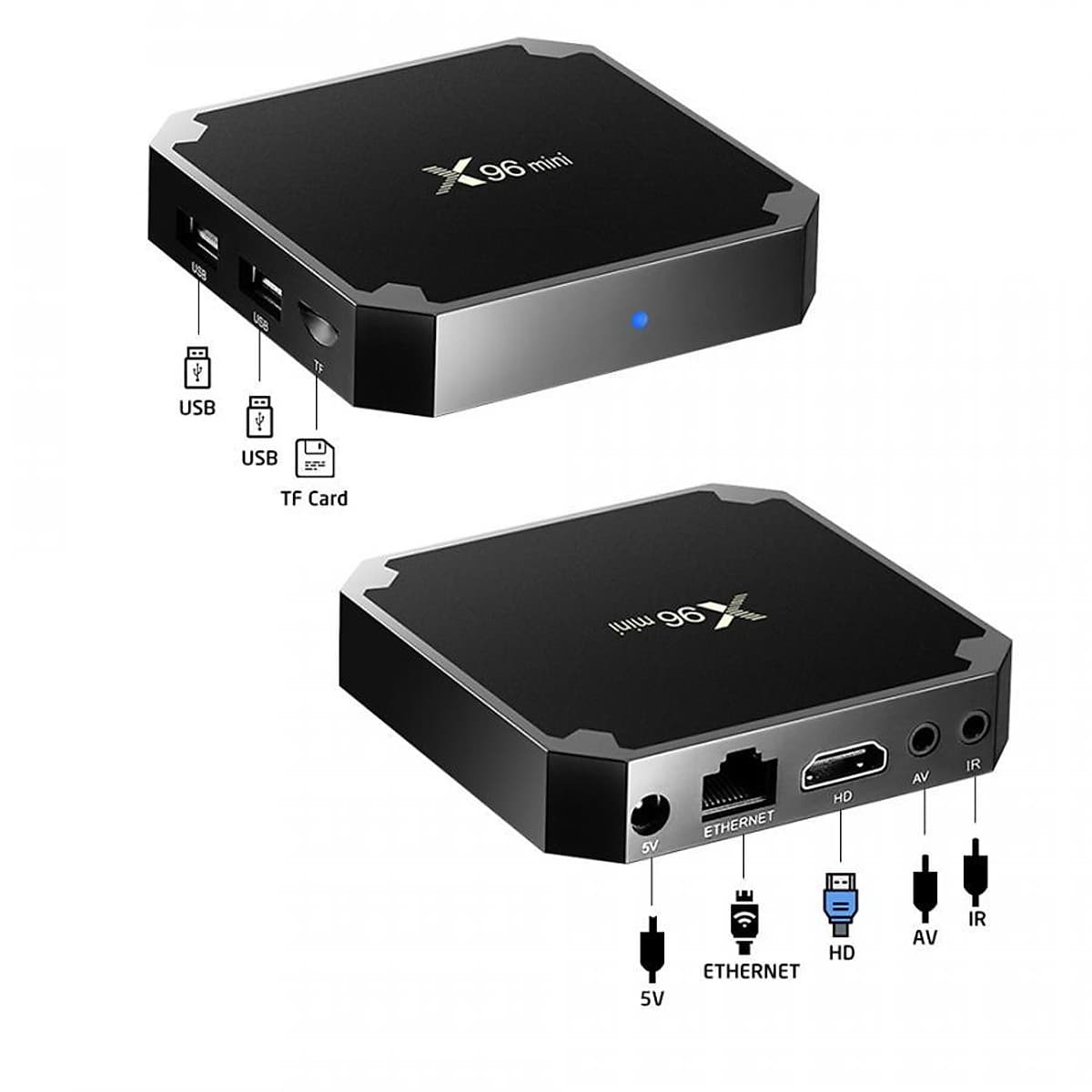 Android Tivi Box X96 mini Ram 2G HDD 16G anroid 7.1.2