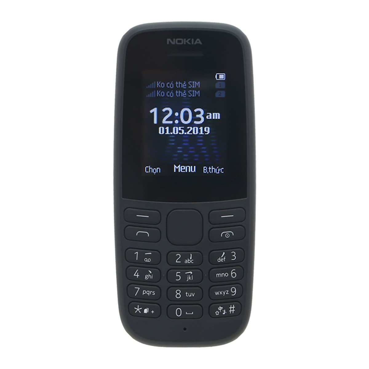 Điện Thoại Nokia 105 Single Sim - Hàng Chính Hãng