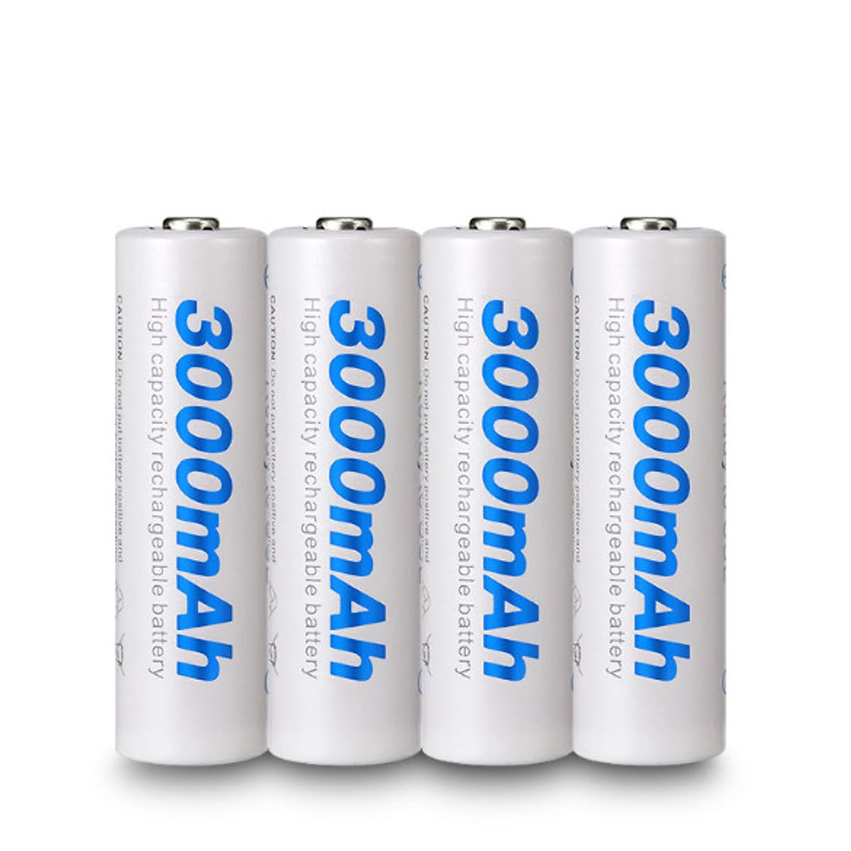(tặng hộp đựng) Bộ 4 Pin sạc AA  1.2V Ni-MH 3000mAh lắp mic không dây,máy đo huyết áp,đồ chơi trẻ em...