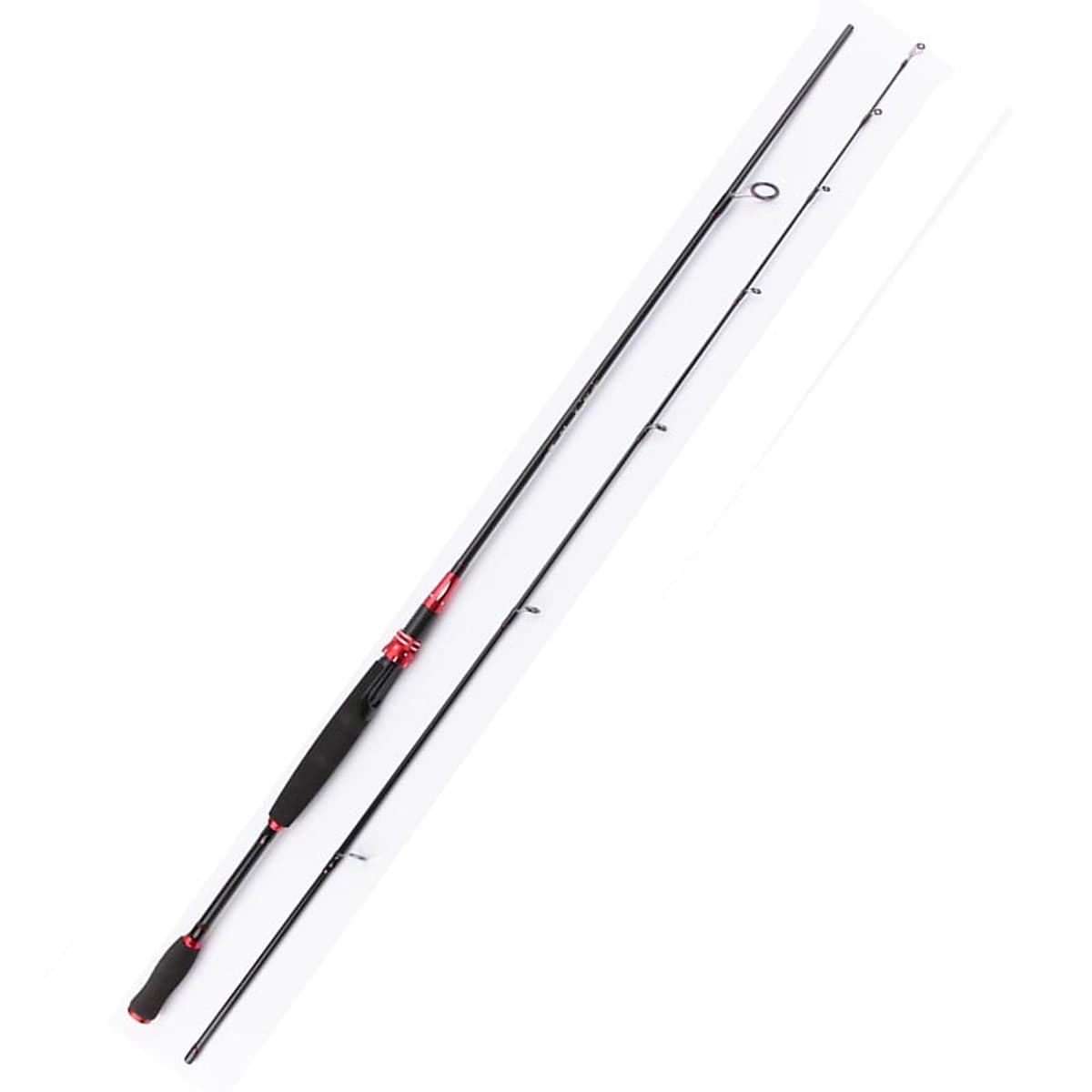 Cần câu cá lure 2m4  - Kèm máy ngang kim loại cao cấp - Tặng kèm 1 ngọn cần + 1 hộp cước BCL04 " Máy giao màu ngẫu nhiên - Cam - Xanh " 