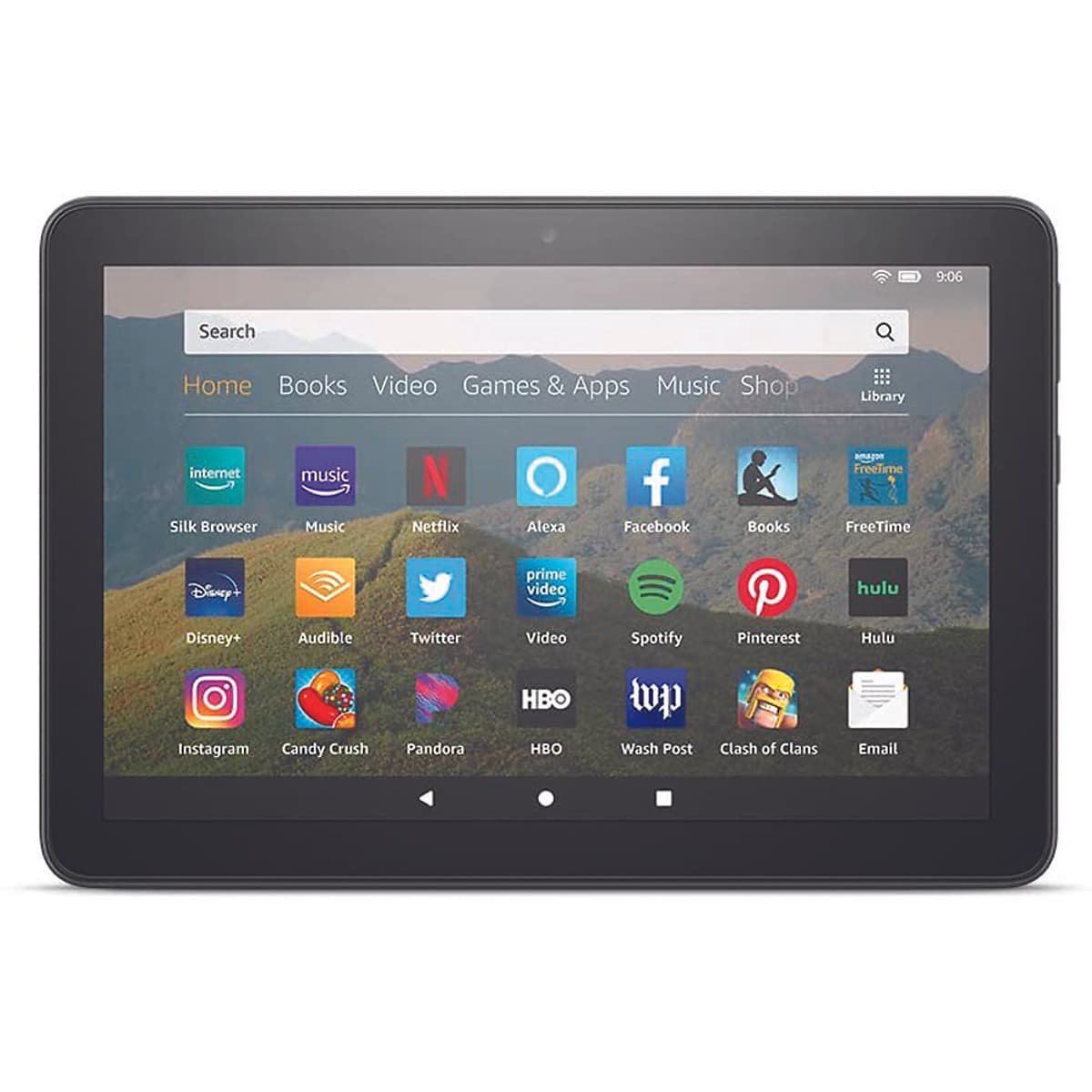 Máy tính bảng Kindle Fire HD8 Model 2020 - 32GB - Hàng nhập khẩu