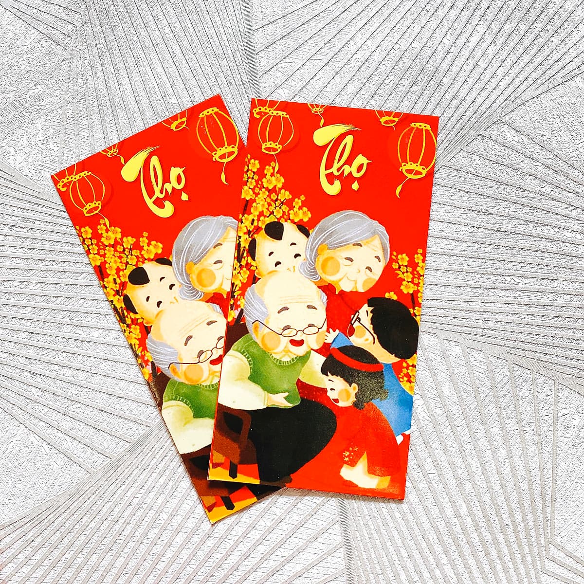 50 bao lì xì Tân Sửu 2021