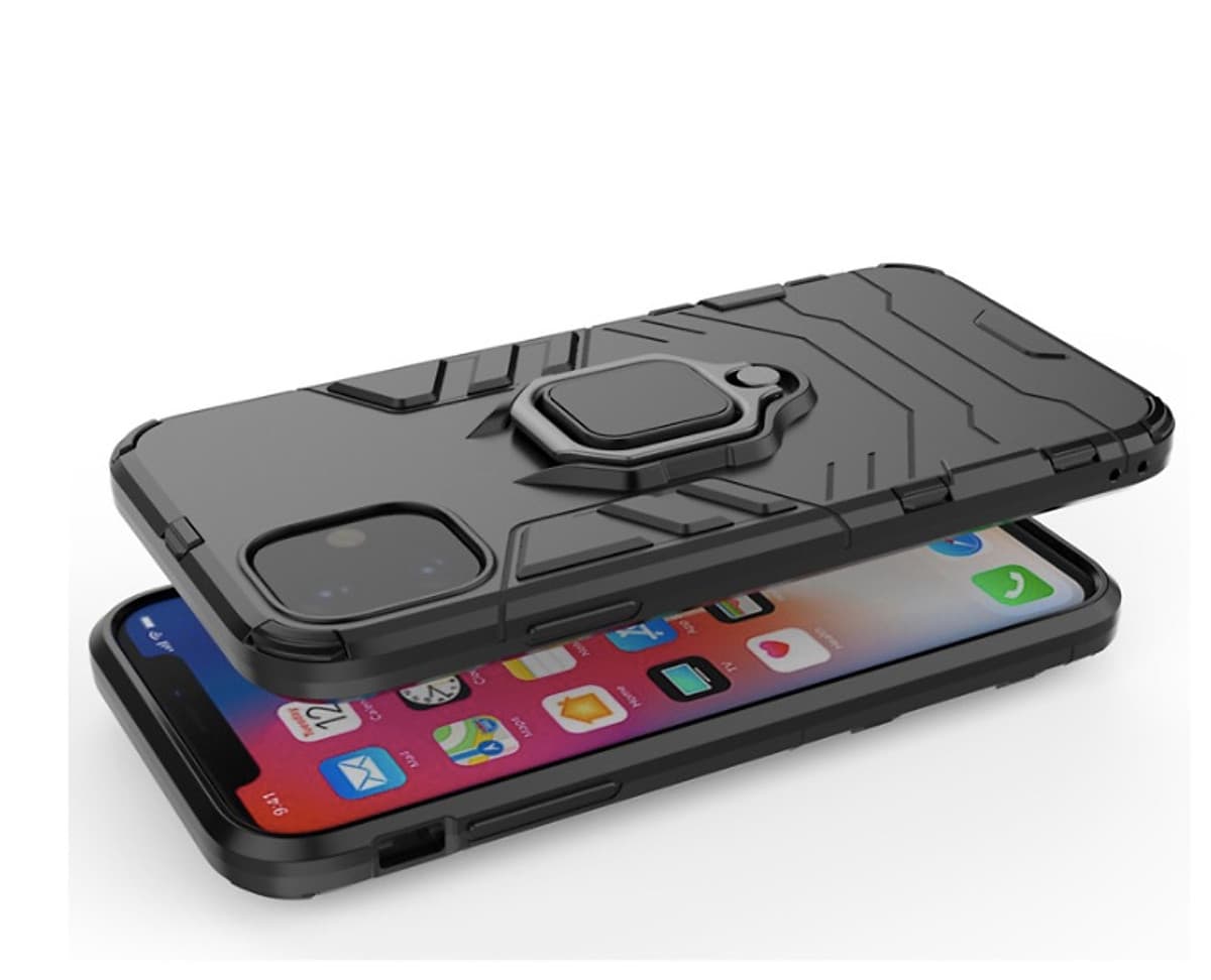 Ốp lưng iPhone 12 Mini/ 12 /12 Pro/ 12 Pro Max iron man chống sốc kèm iring