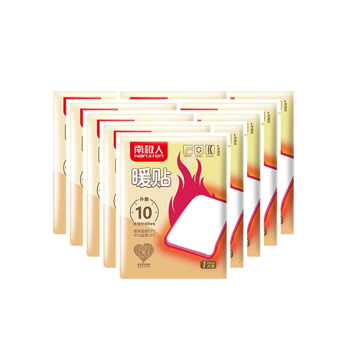 Hộp 60 Miếng Dán Giữ Nhiệt Nanjiren 