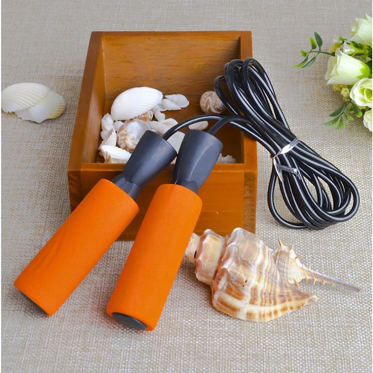 Dây Nhảy Thể Dục Dài 2,9m  Có Thể Điều Chỉnh Được Độ Dài Của Dây Hàng Đủ Màu Siêu Bền Đẹp