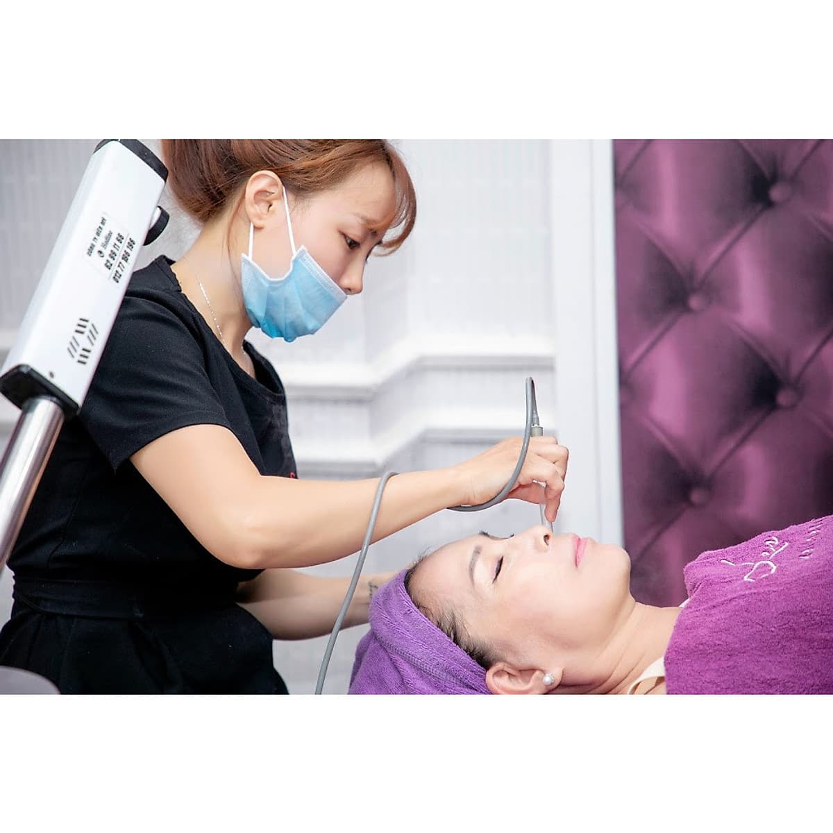 CHĂM SÓC DA TRẮNG SÁNG CẤP ẨM CAO CẤP HA TẠI VIỆN THẨM MỸ LES SAM