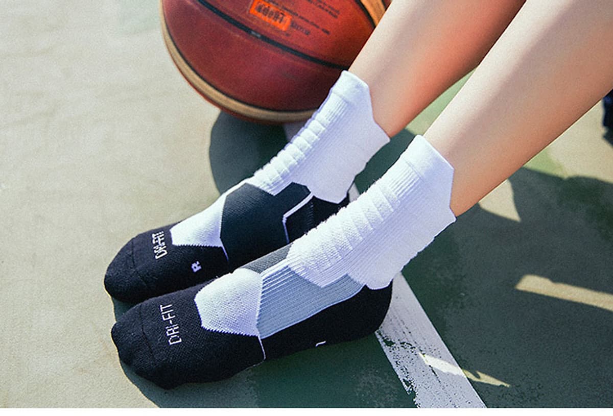 Vớ chơi bóng rổ có đệm lót, khử mùi Sportslink ZX2000