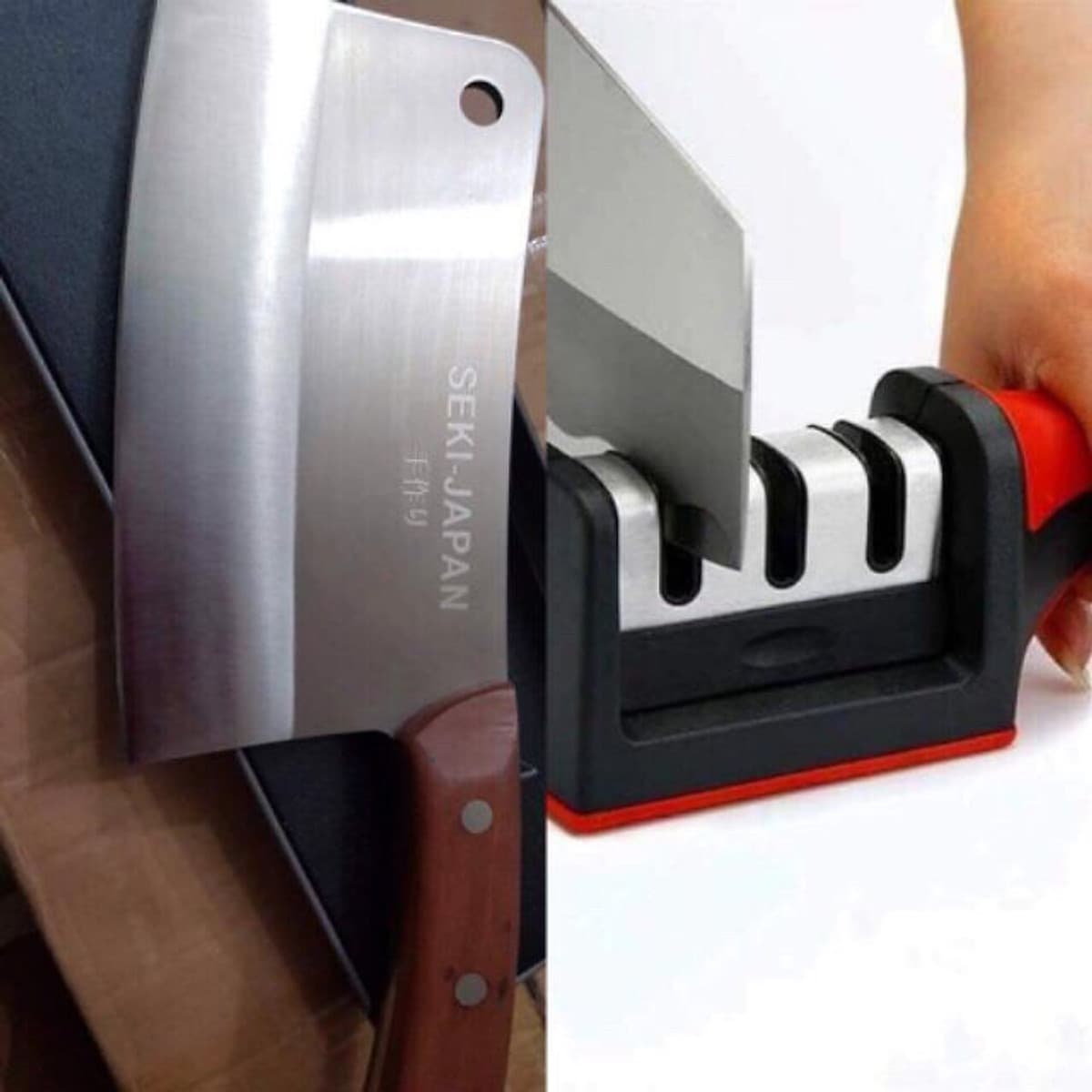 Dụng cụ mài dao, mài kéo 3 rãnh Zonfree X9081