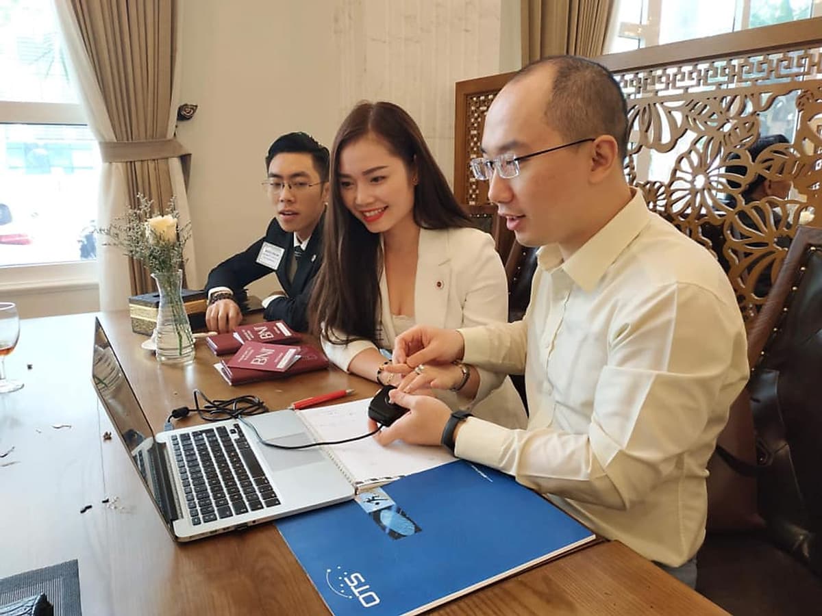 Demo sinh trắc vân tay - Tại OTS Việt Nam- Cho Kết Quả Chính Xác 95%