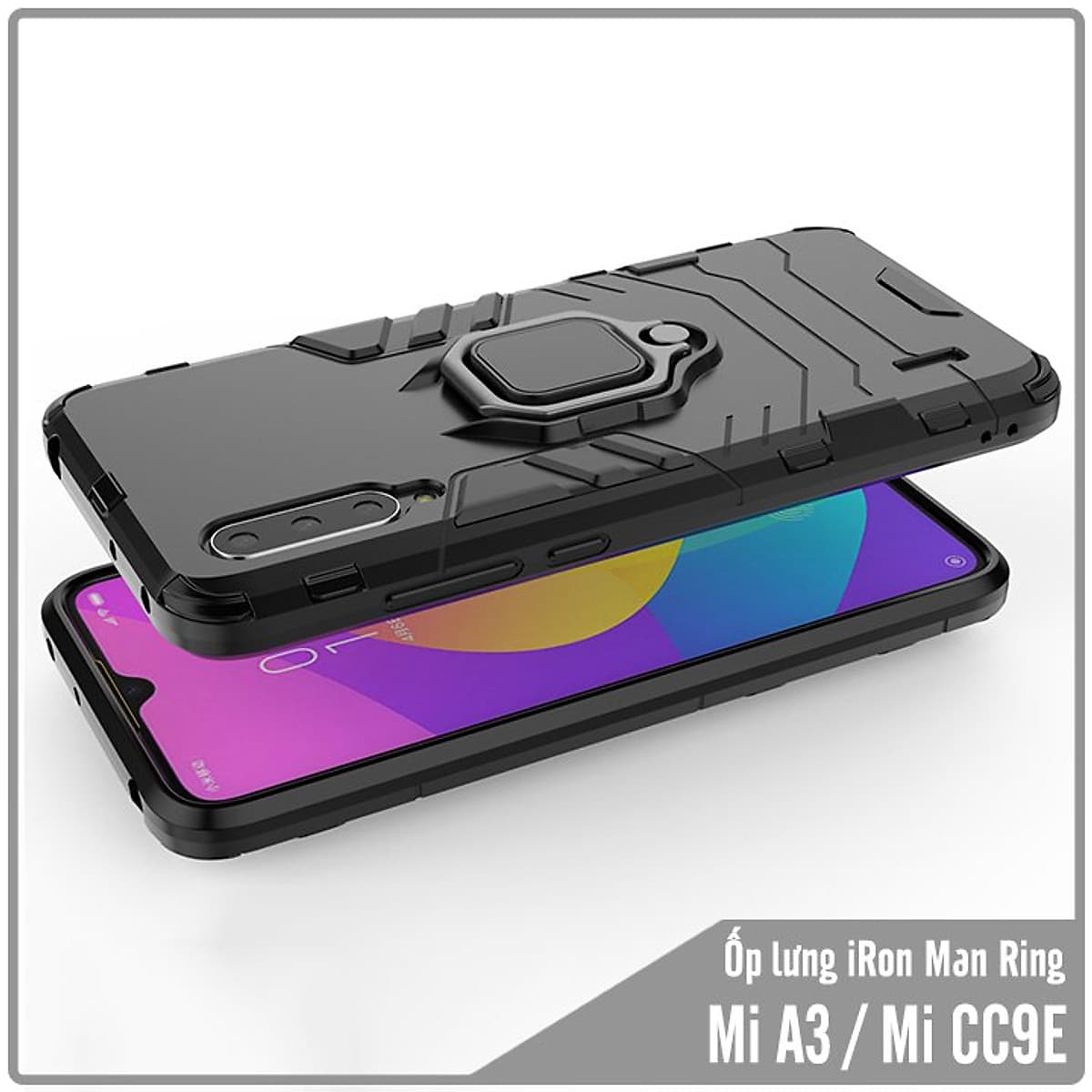 Ốp lưng cho Xiaomi Mi A3 / Mi CC9E Nhựa PC cứng viền dẻo chống sốc