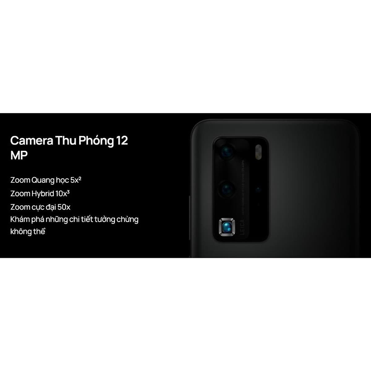 Điện thoại Huawei P40 Pro (8GB/256GB) - Hàng Phân Phối Chính Hãng